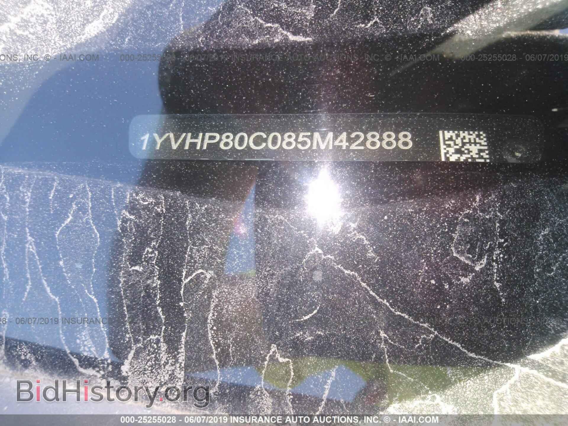 2008 MAZDA 6 - VIN: 1YVHP80C085M42888 - Фото 8