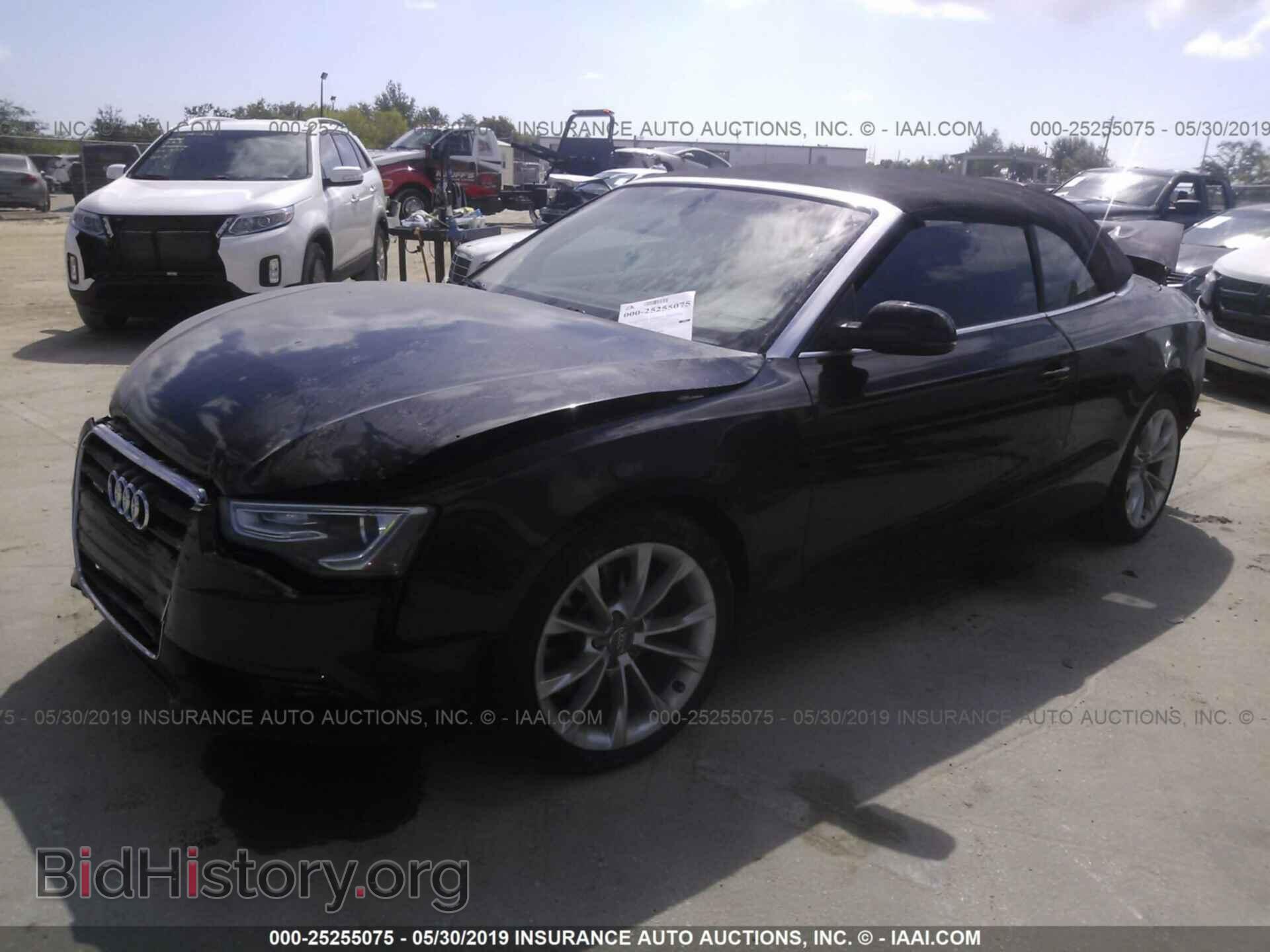 2014 AUDI A5 - VIN: WAUCFAFH3EN005943 - Фото 2
