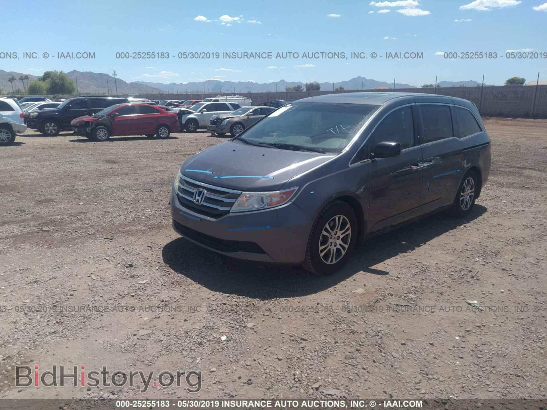 2013 HONDA ODYSSEY - VIN: 5FNRL5H69DB043859 - Фото 2