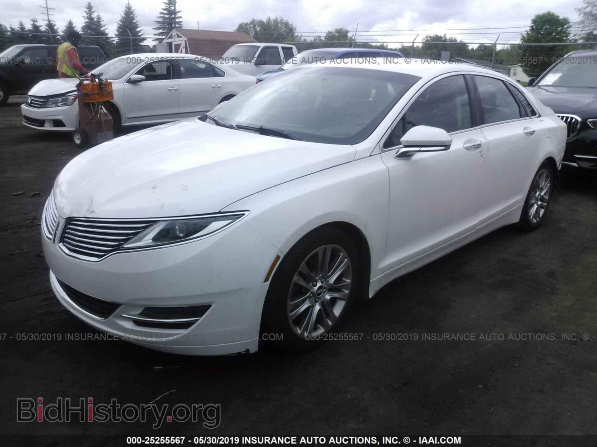 2013 LINCOLN MKZ - VIN: 3LN6L2GK8DR812751 - Фото 2