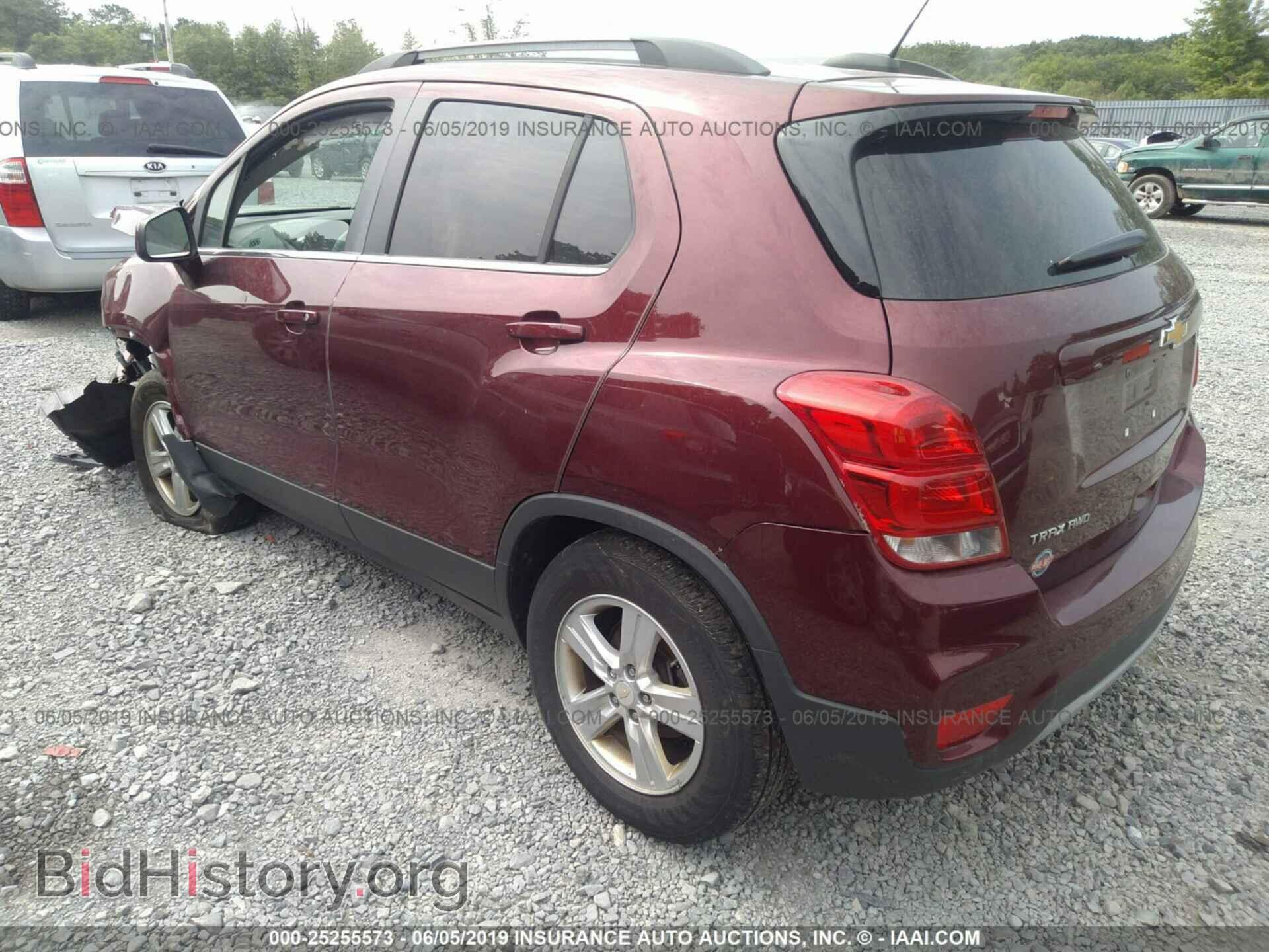 2017 CHEVROLET TRAX - VIN: 3GNCJPSB2HL169606 - Фото 3