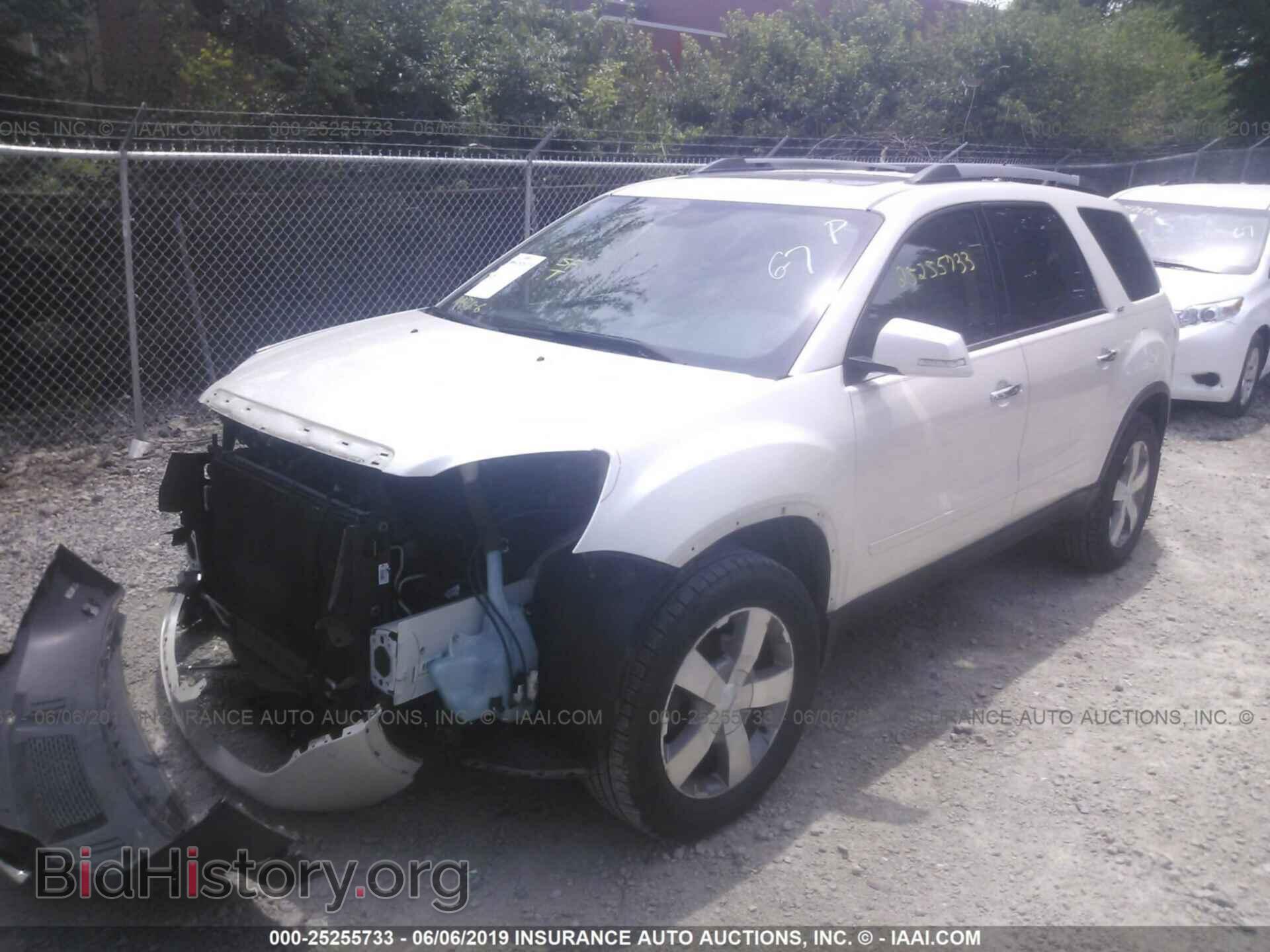 2011 GMC ACADIA - VIN: 1GKKRREDXBJ262396 - Фото 2
