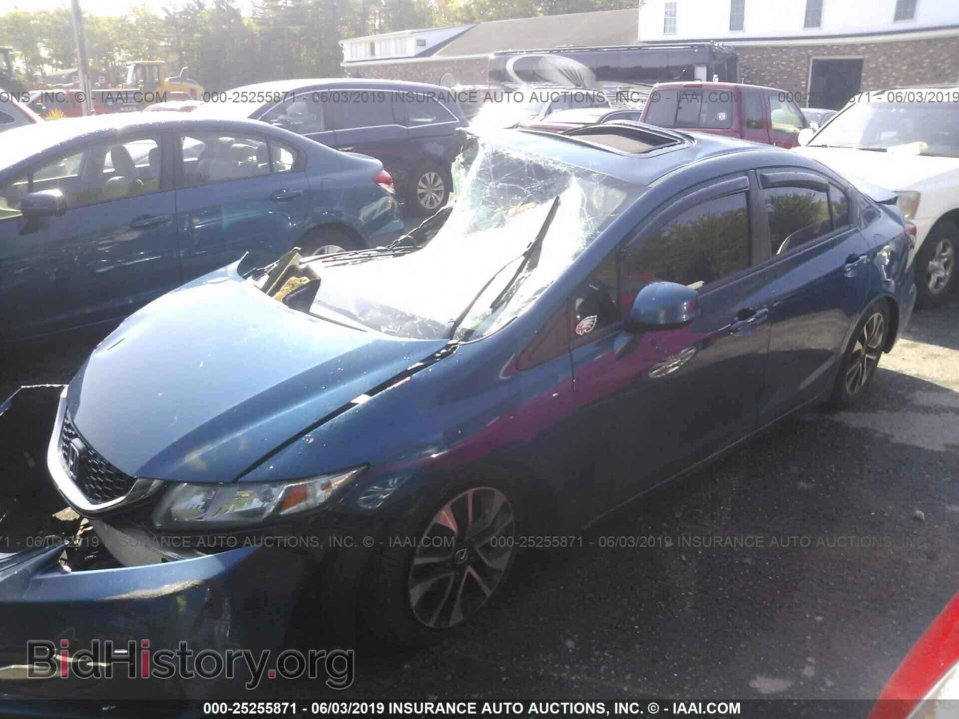 2013 HONDA CIVIC - VIN: 2HGFB2F82DH539803 - Фото 2