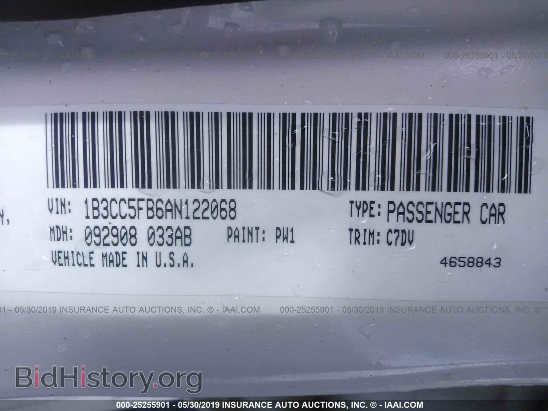 2010 DODGE AVENGER - VIN: 1B3CC5FB6AN122068 - Фото 9