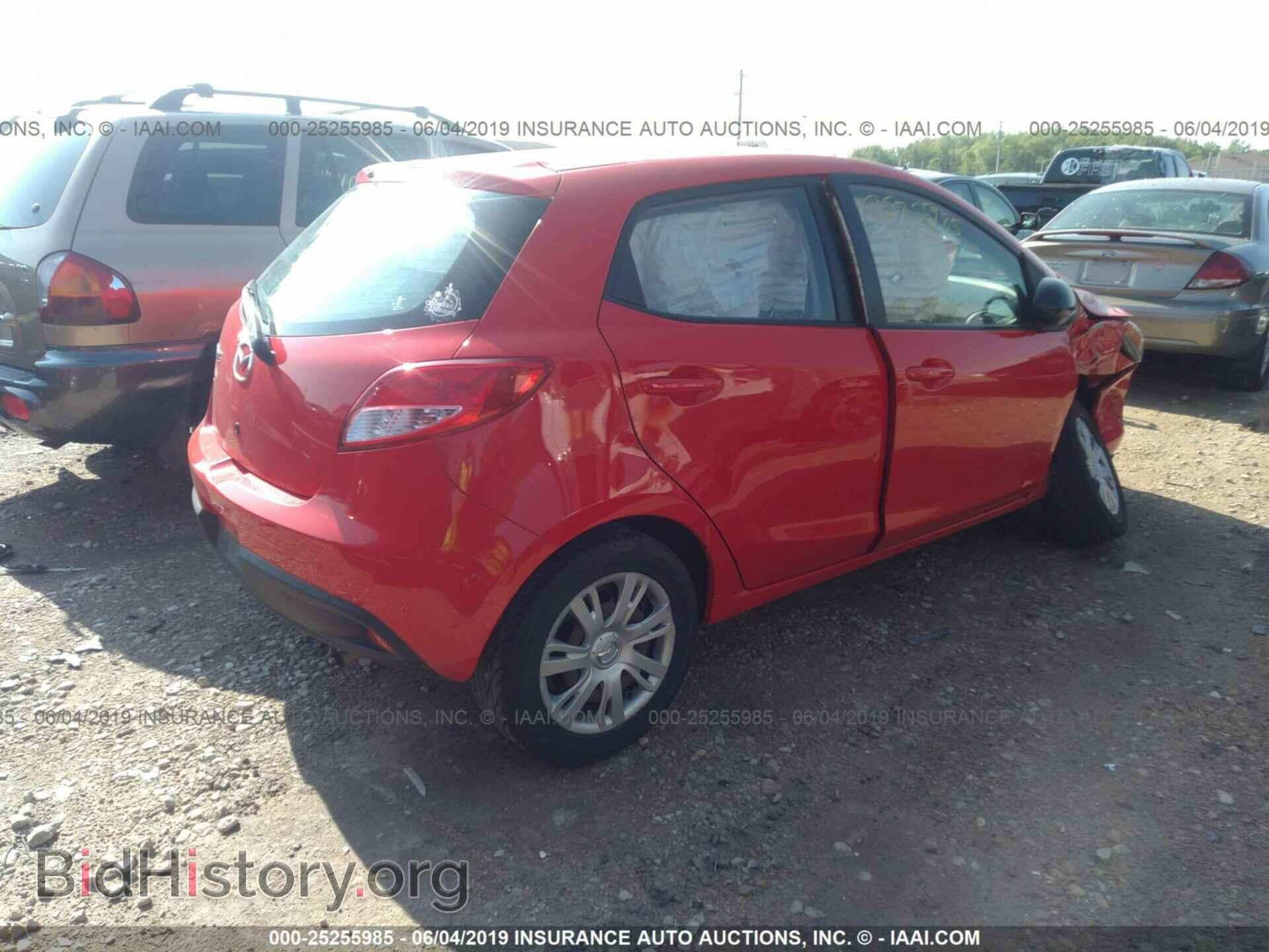 2013 MAZDA MAZDA2 - VIN: JM1DE1KY8D0170592 - Фото 4