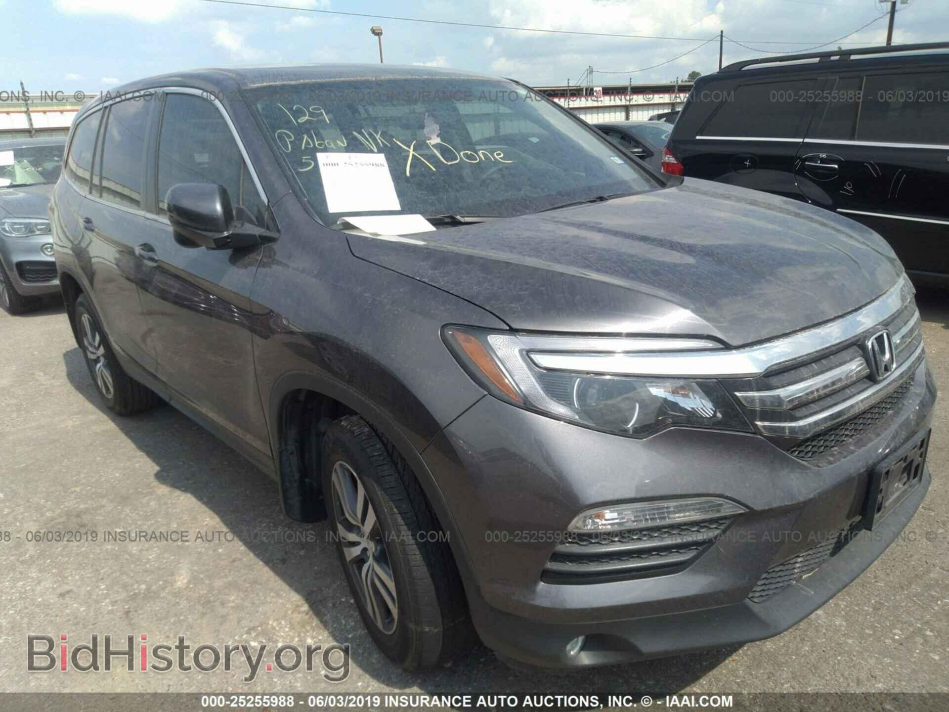Photo 5FNYF5H3XHB035039 - HONDA PILOT 2017