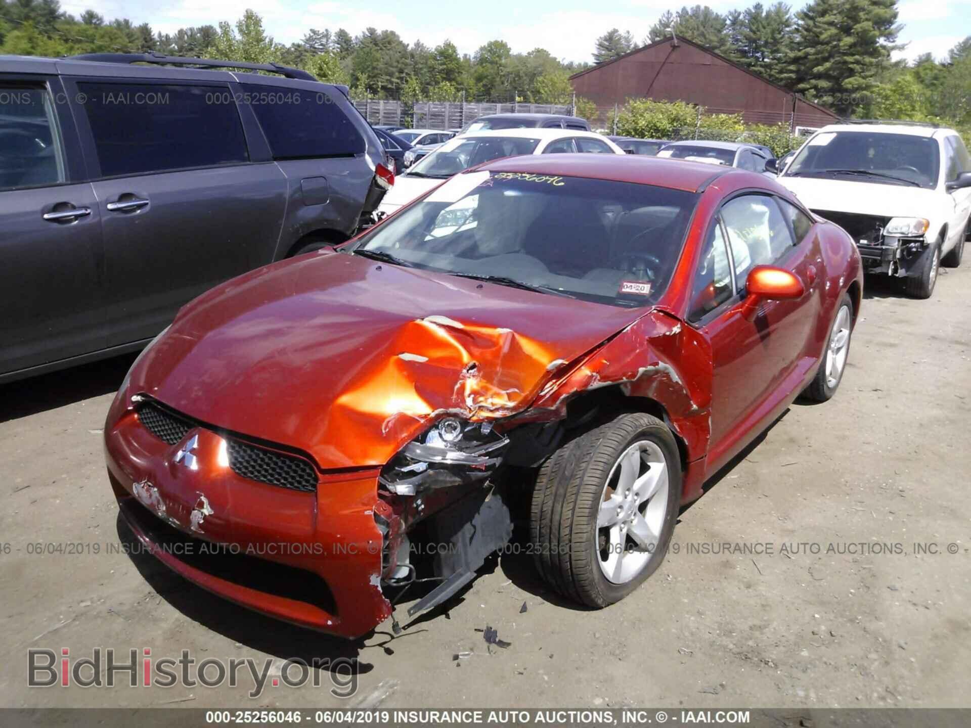 2007 MITSUBISHI ECLIPSE - VIN: 4A3AK24F77E007188 - Фото 2