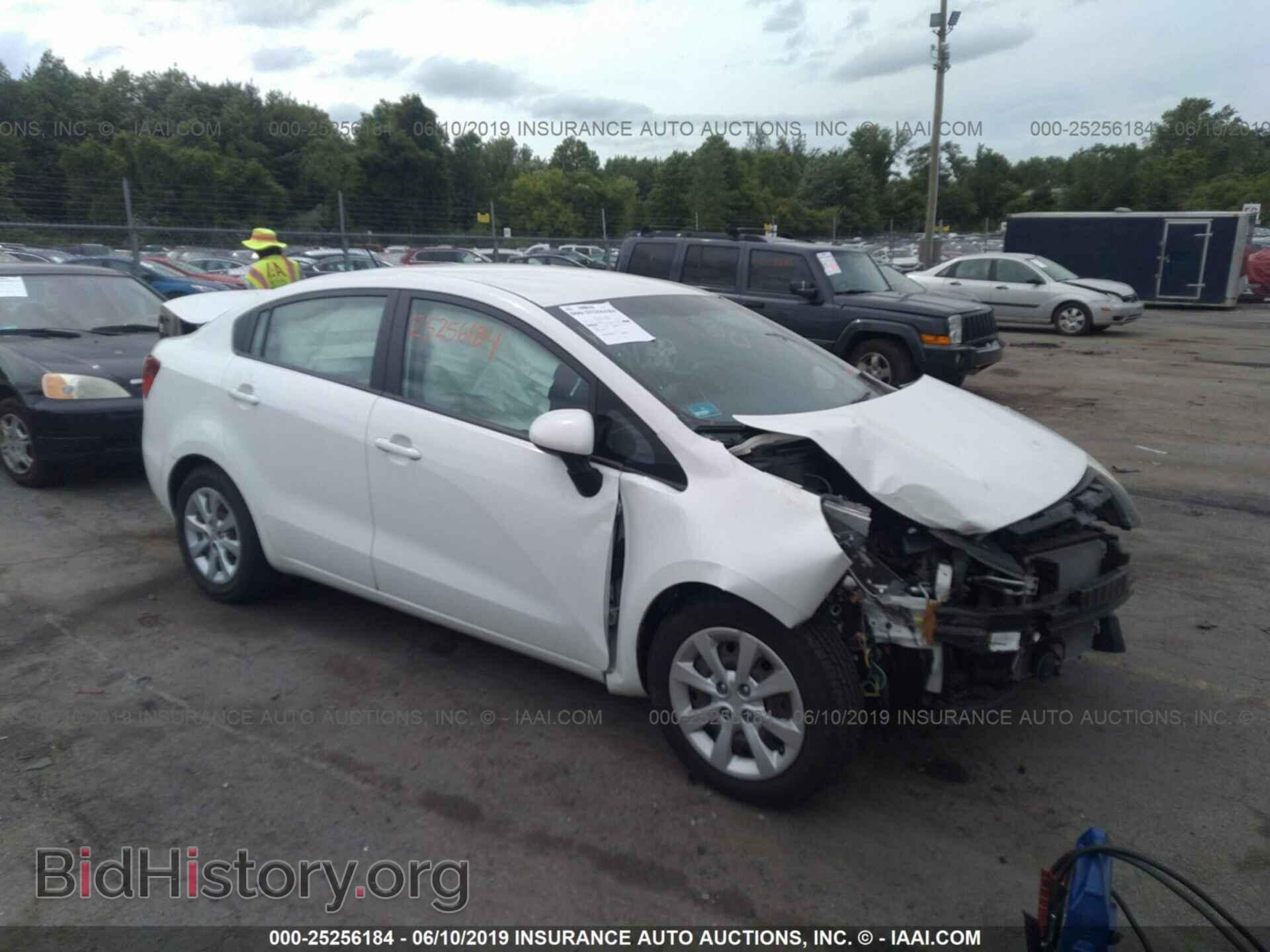 Photo KNADM4A36D6200595 - KIA RIO 2013