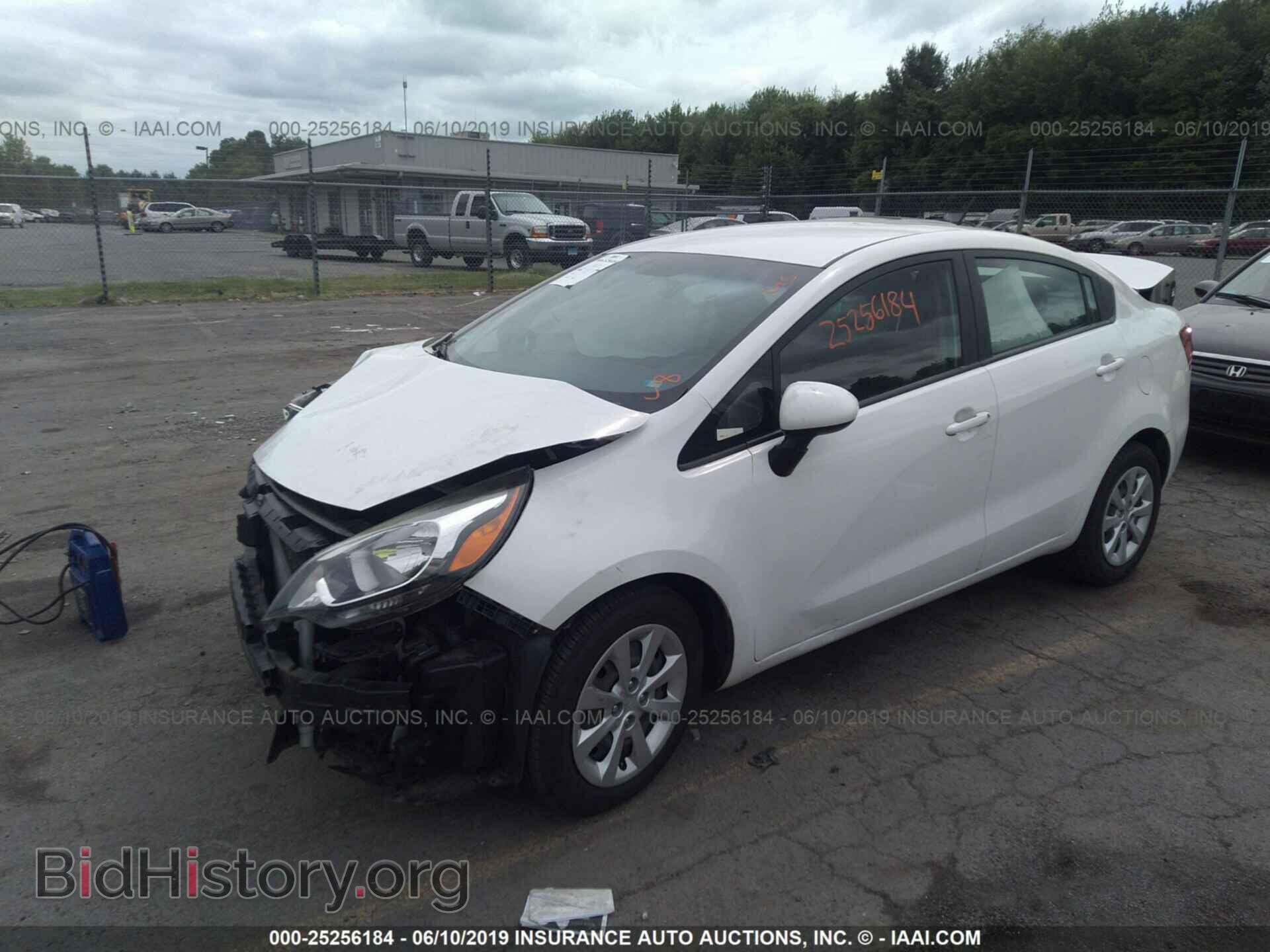 2013 KIA RIO - VIN: KNADM4A36D6200595 - Фото 2
