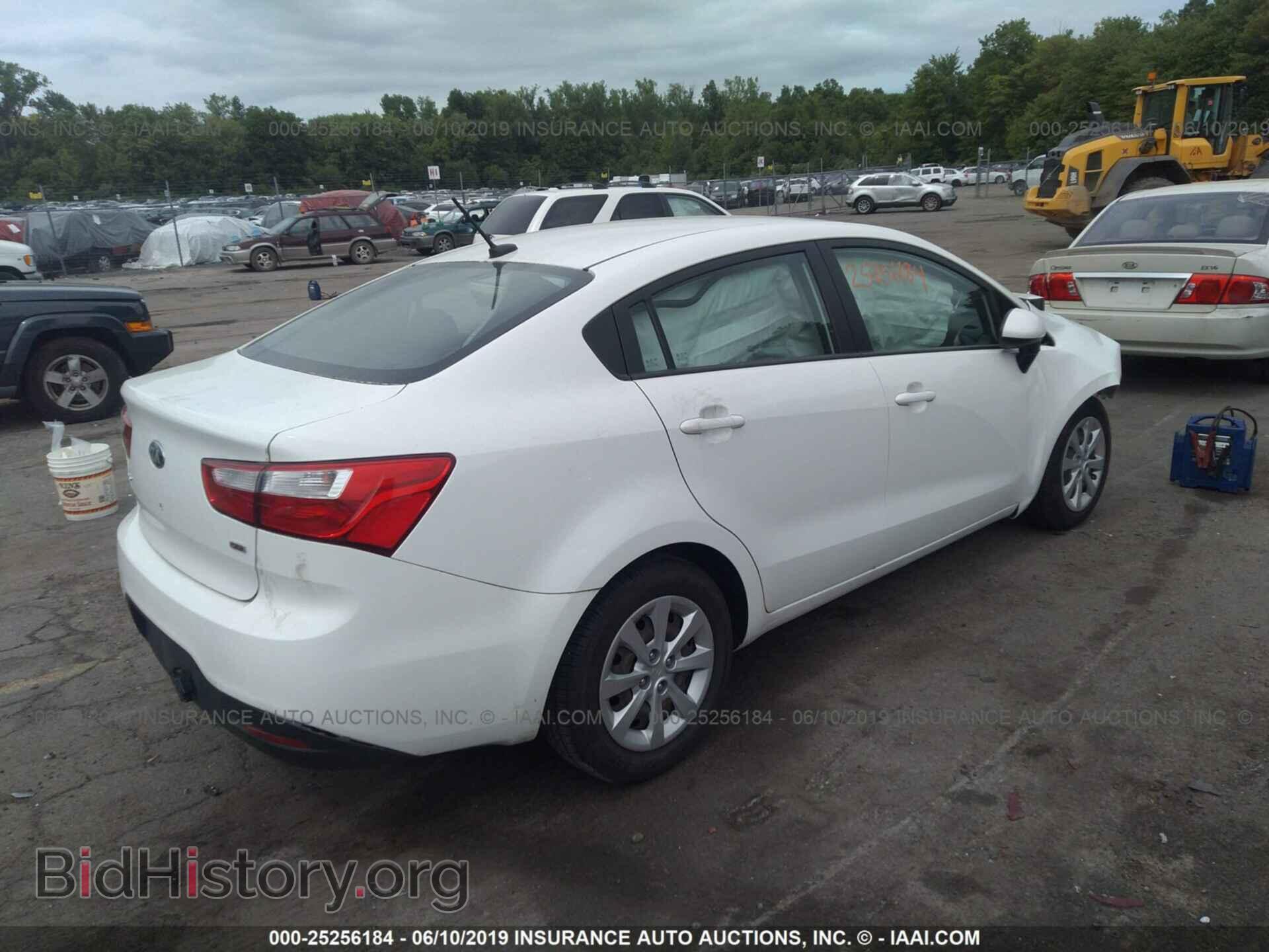 2013 KIA RIO - VIN: KNADM4A36D6200595 - Фото 4
