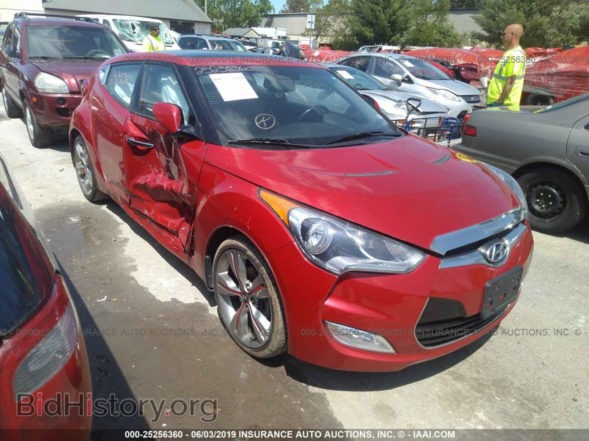 Photo KMHTC6AD5DU172298 - HYUNDAI VELOSTER 2013