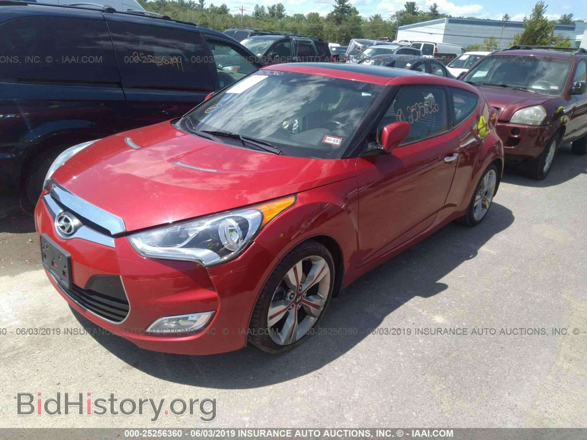 2013 HYUNDAI VELOSTER - VIN: KMHTC6AD5DU172298 - Фото 2