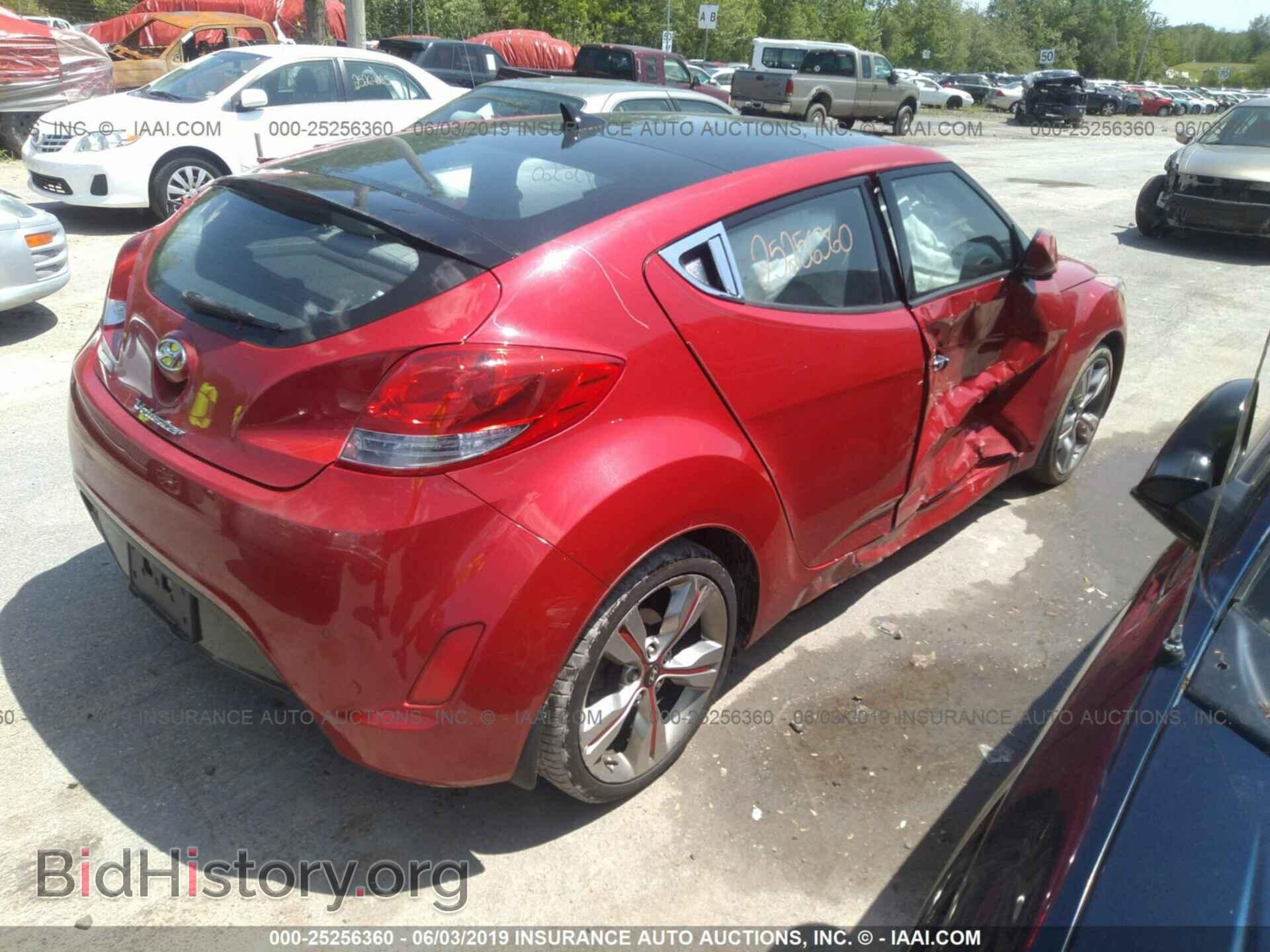 2013 HYUNDAI VELOSTER - VIN: KMHTC6AD5DU172298 - Фото 4