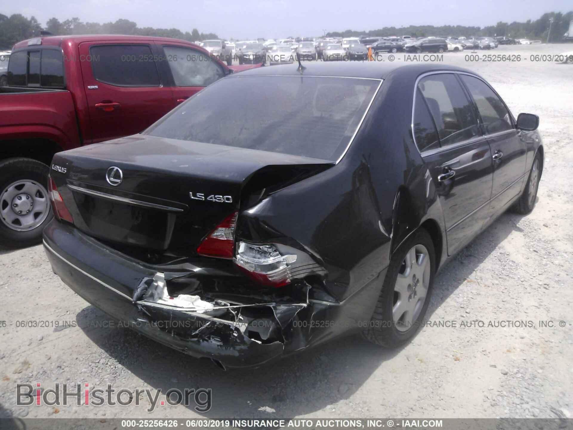 2004 LEXUS LS - VIN: JTHBN36FX40148586 - Фото 4