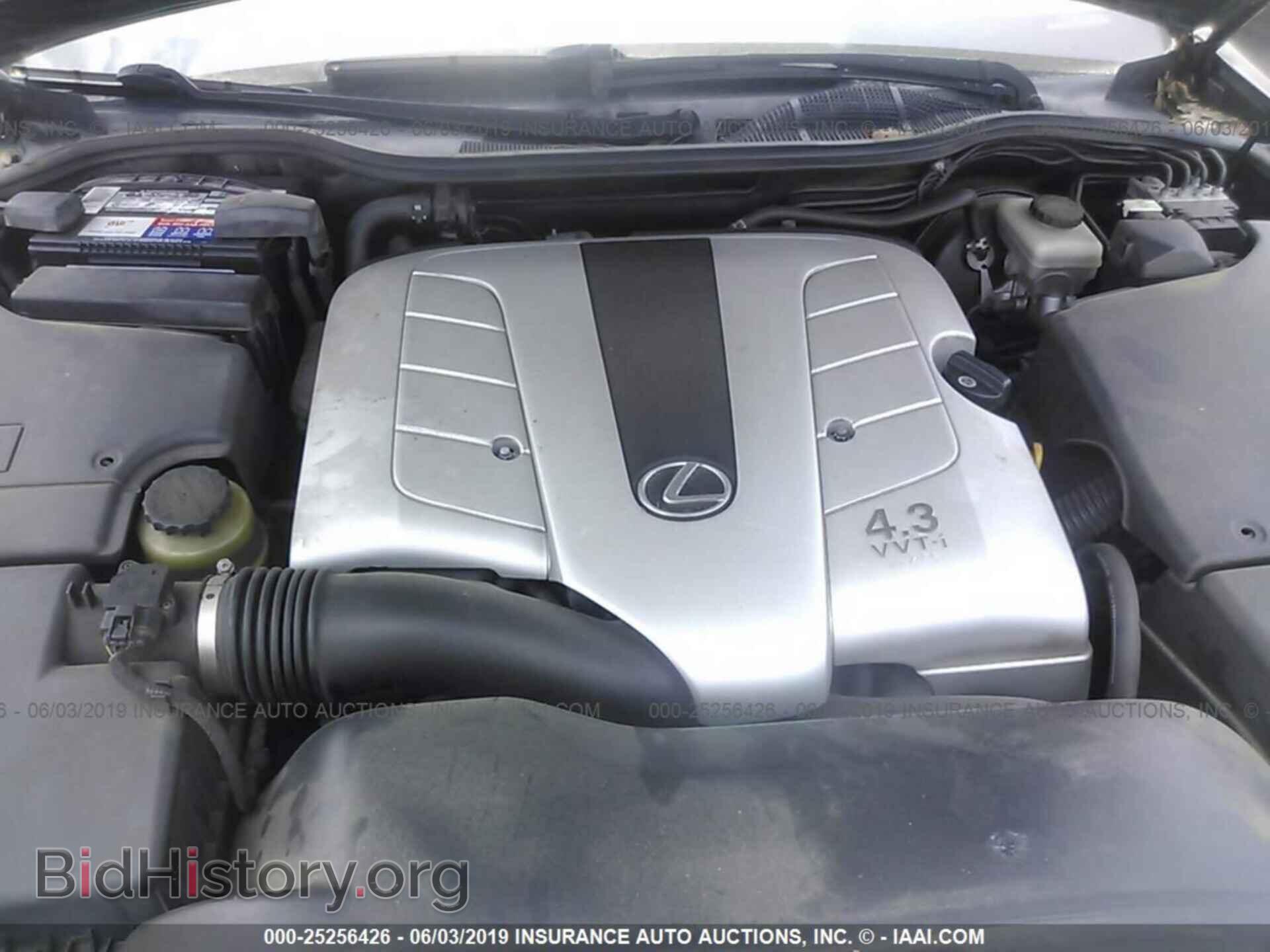 2004 LEXUS LS - VIN: JTHBN36FX40148586 - Фото 10