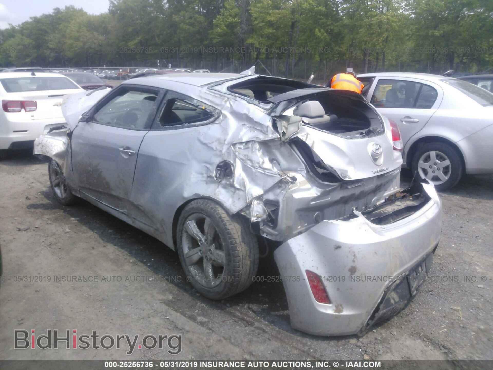 2012 HYUNDAI VELOSTER - VIN: KMHTC6ADXCU024761 - Фото 3