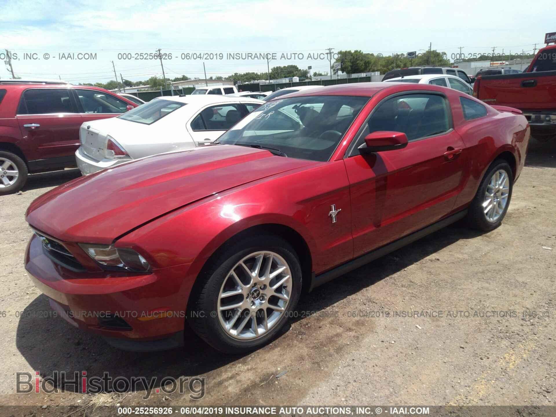 2012 FORD MUSTANG - VIN: 1ZVBP8AM2C5234648 - Фото 2