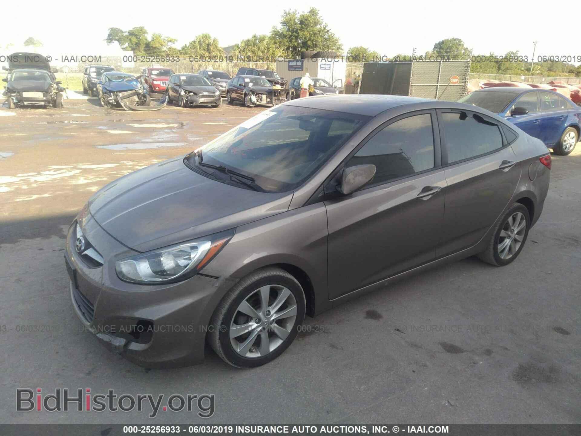 2012 HYUNDAI ACCENT - VIN: KMHCU4AE5CU043633 - Фото 2