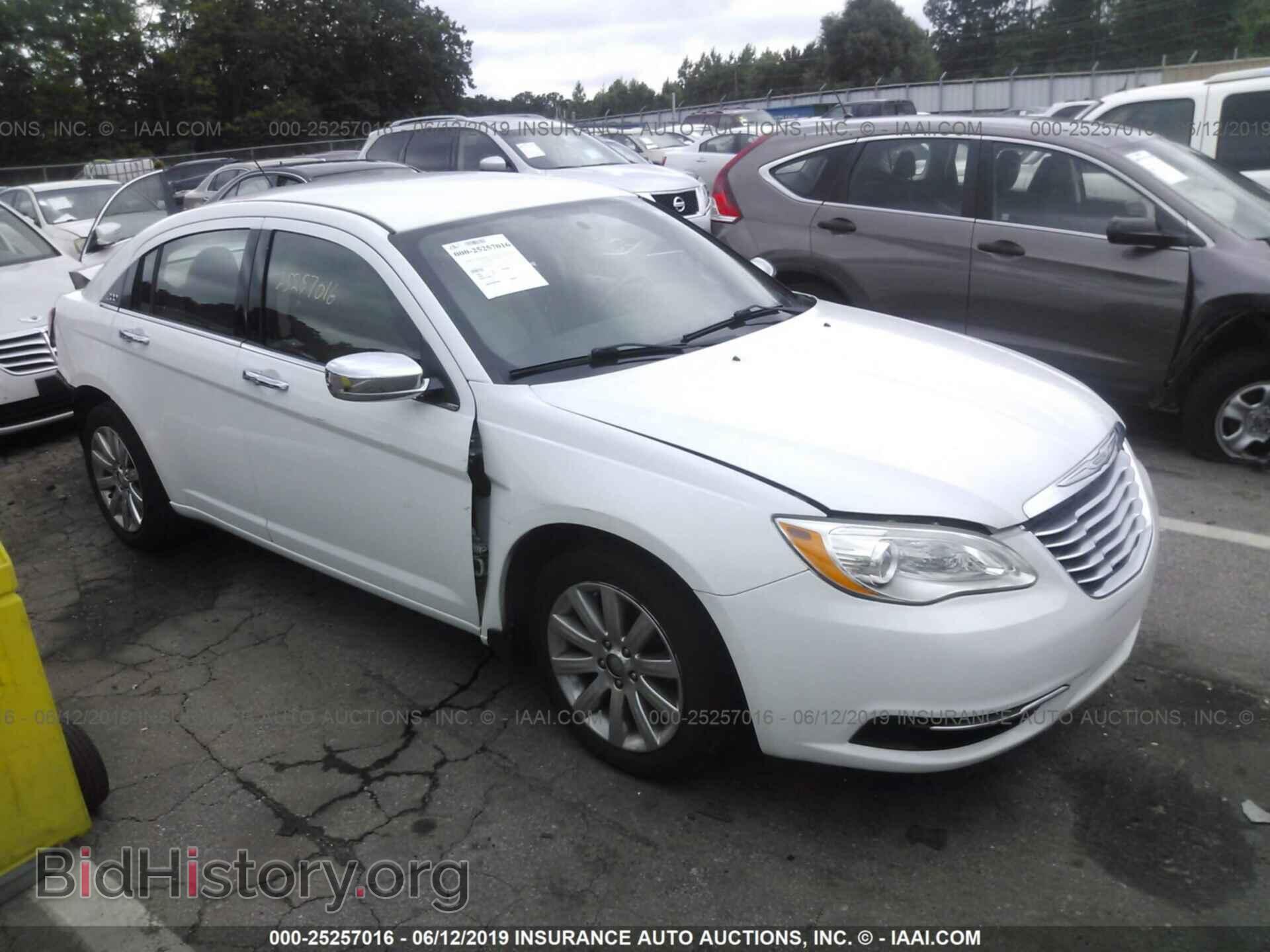Фотография 1C3CCBBB3DN545282 - CHRYSLER 200 2013