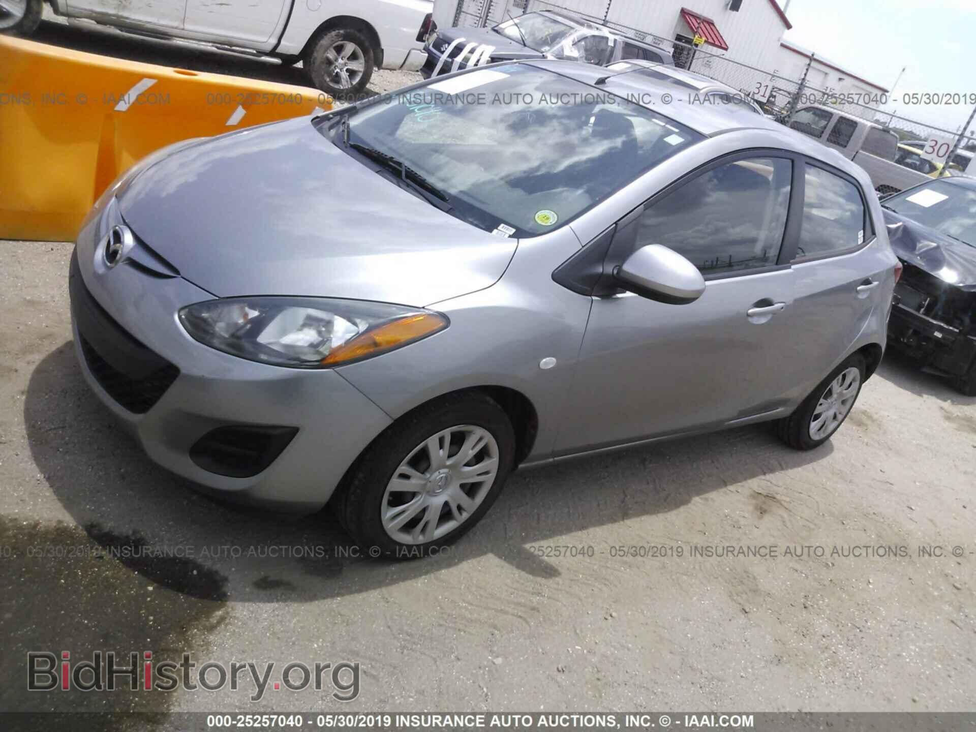 2014 MAZDA MAZDA2 - VIN: JM1DE1KY5E0187089 - Фото 2