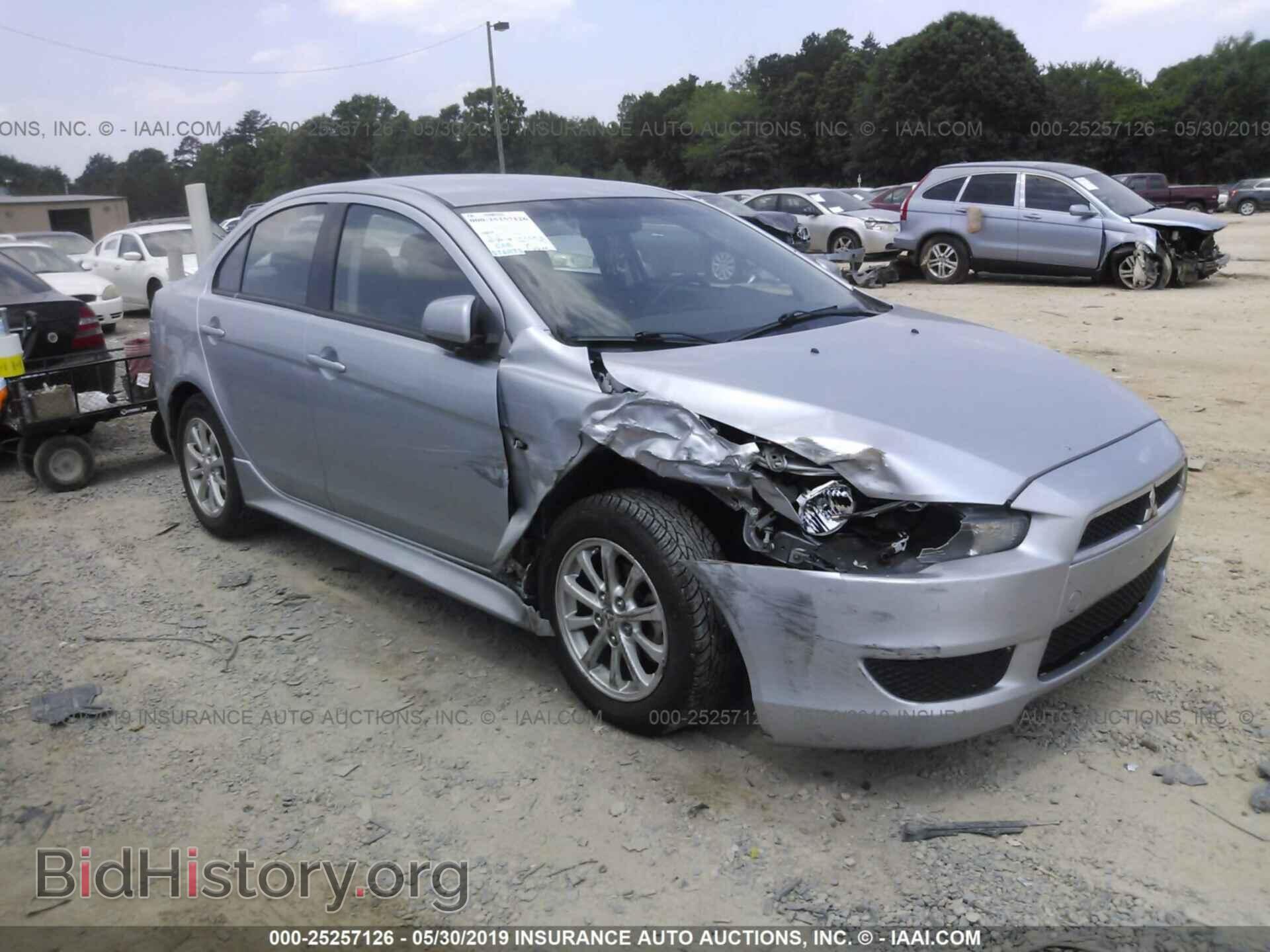 Photo JA32U2FU7CU009793 - MITSUBISHI LANCER 2012