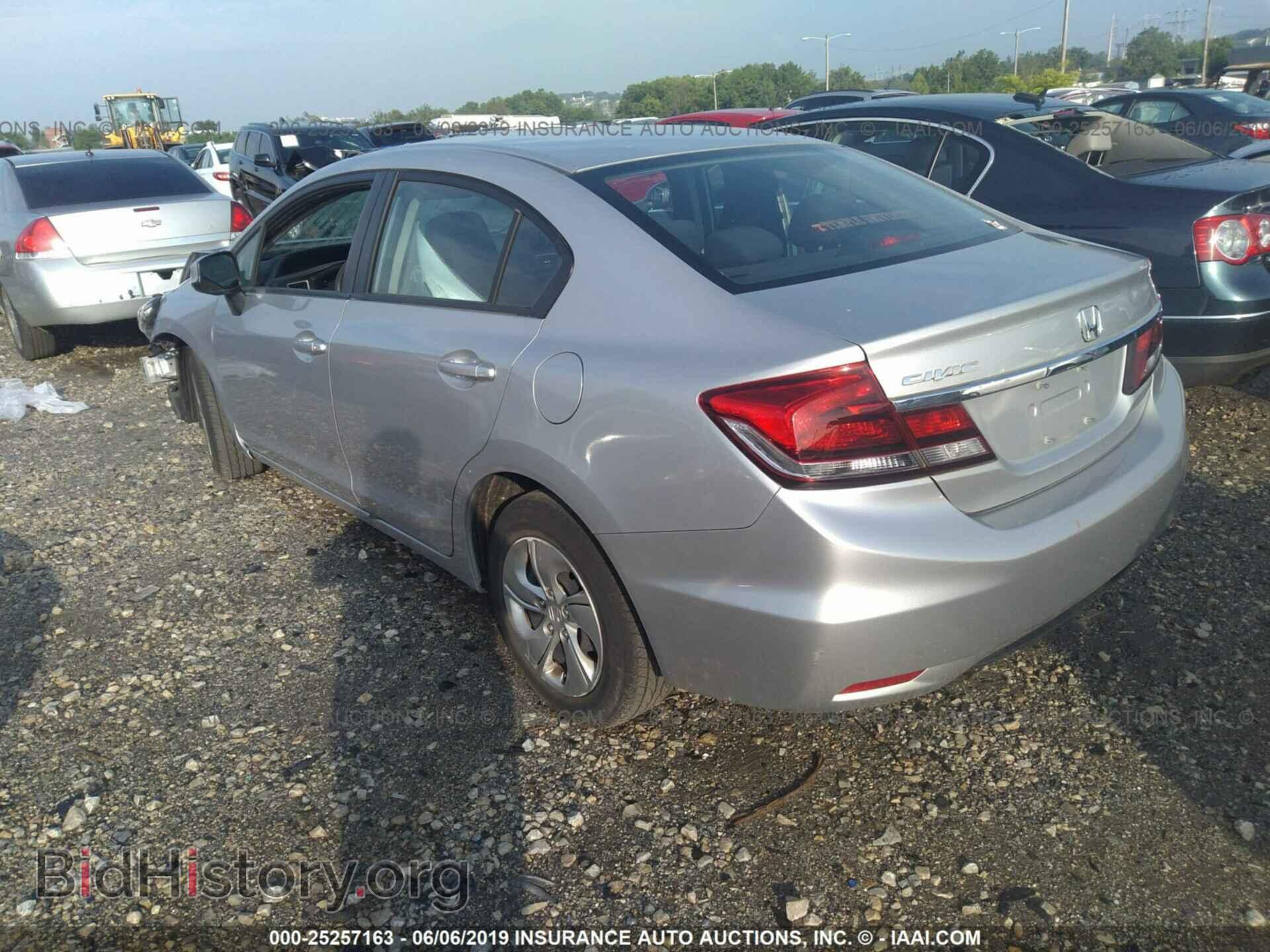 2013 HONDA CIVIC - VIN: 2HGFB2F57DH577291 - Фото 3
