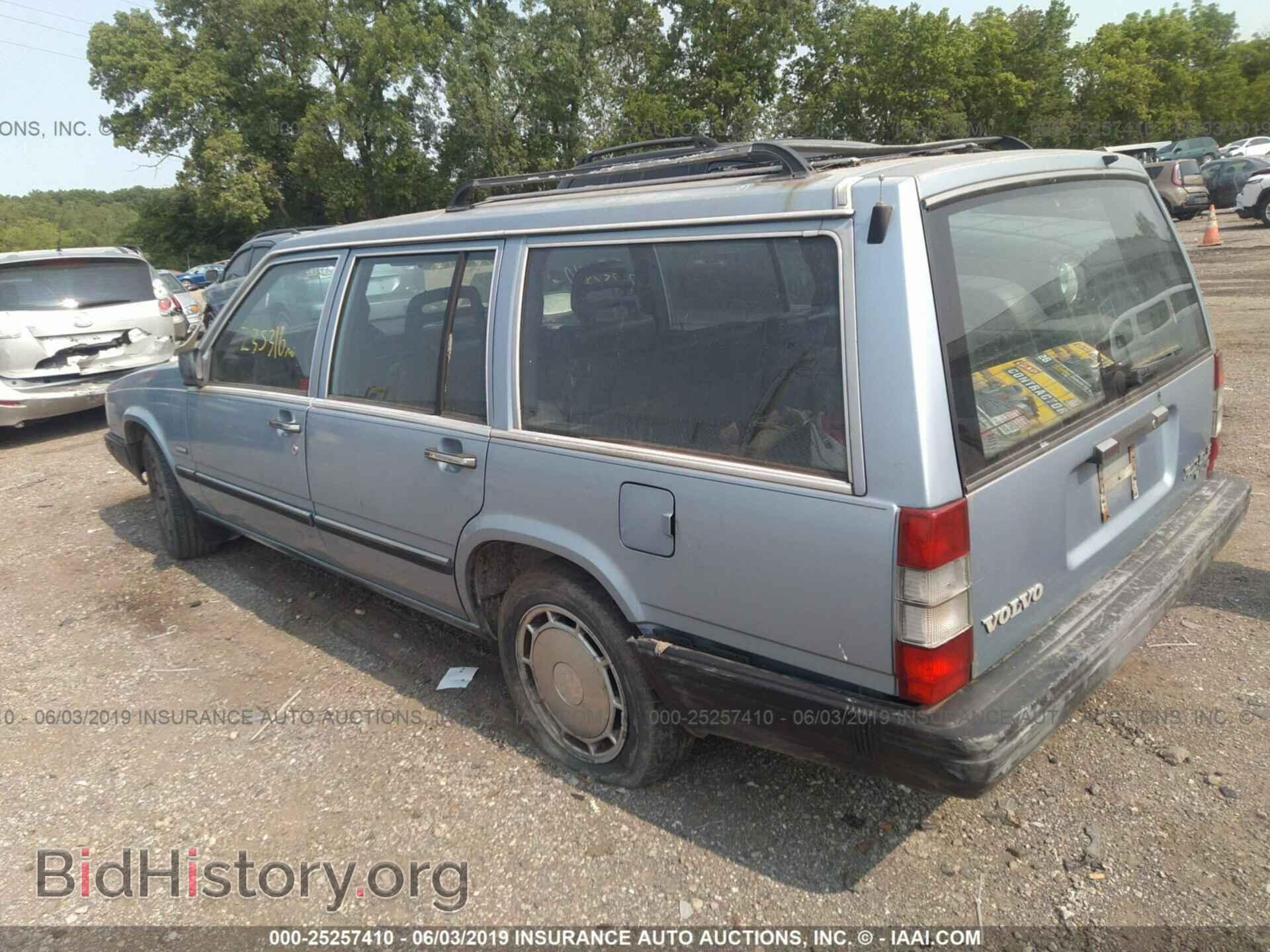 1990 VOLVO 740 - VIN: YV1FA8954L1306602 - Фото 3