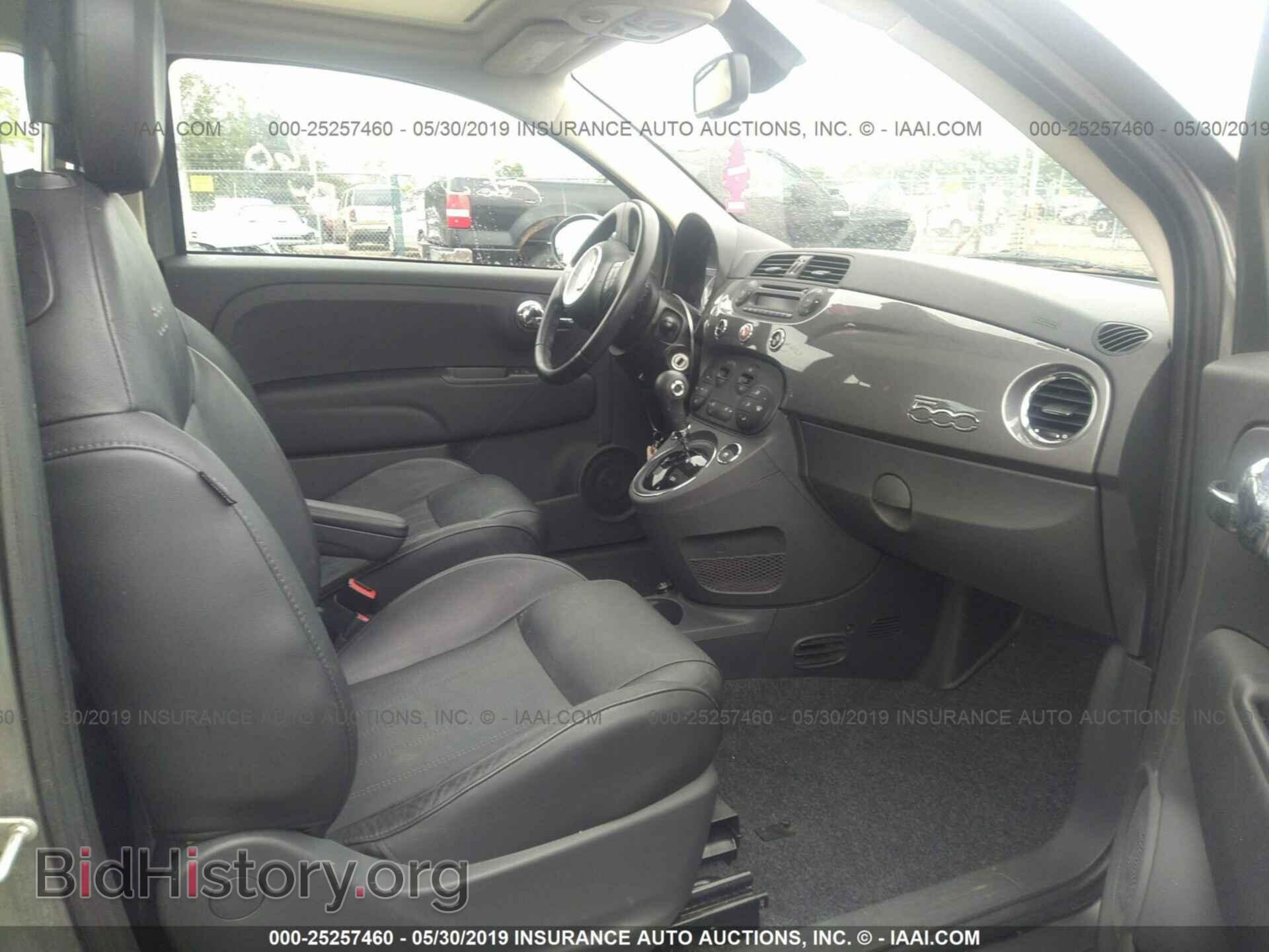 2012 FIAT 500 - VIN: 3C3CFFCR2CT366742 - Фото 5