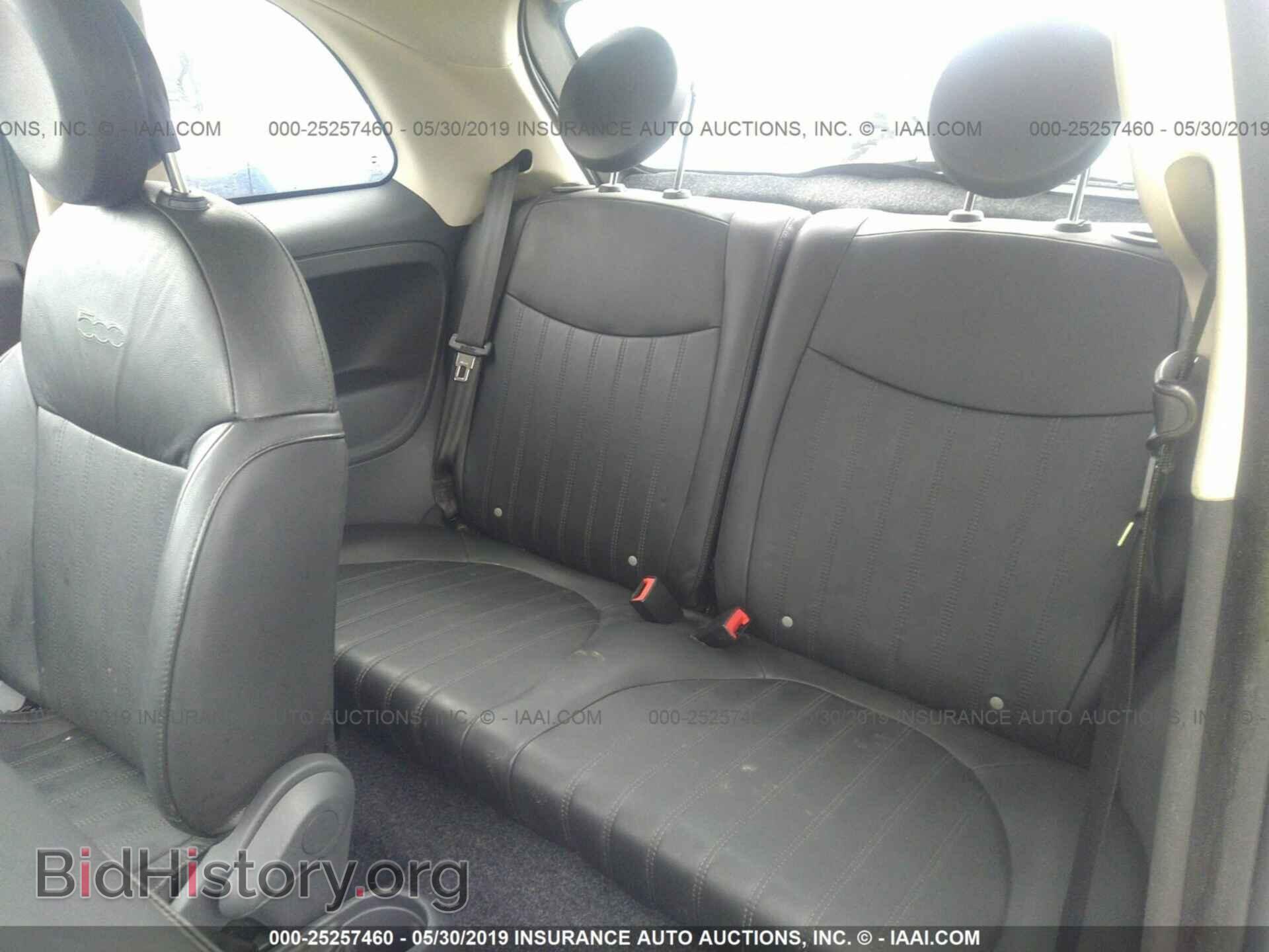 2012 FIAT 500 - VIN: 3C3CFFCR2CT366742 - Фото 8