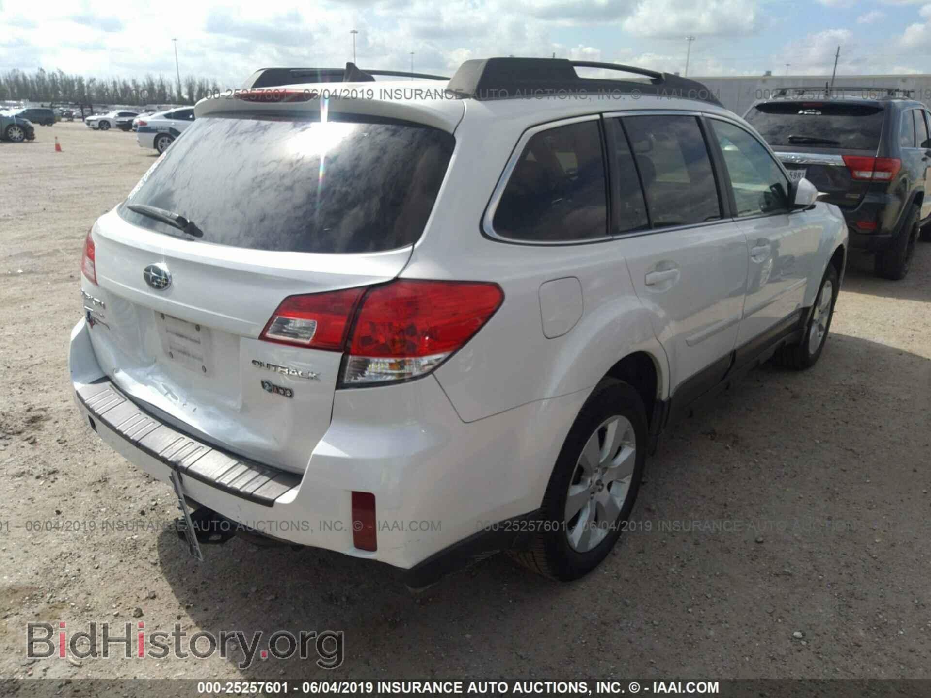 2012 SUBARU OUTBACK - VIN: 4S4BRCKC0C3300160 - Фото 4