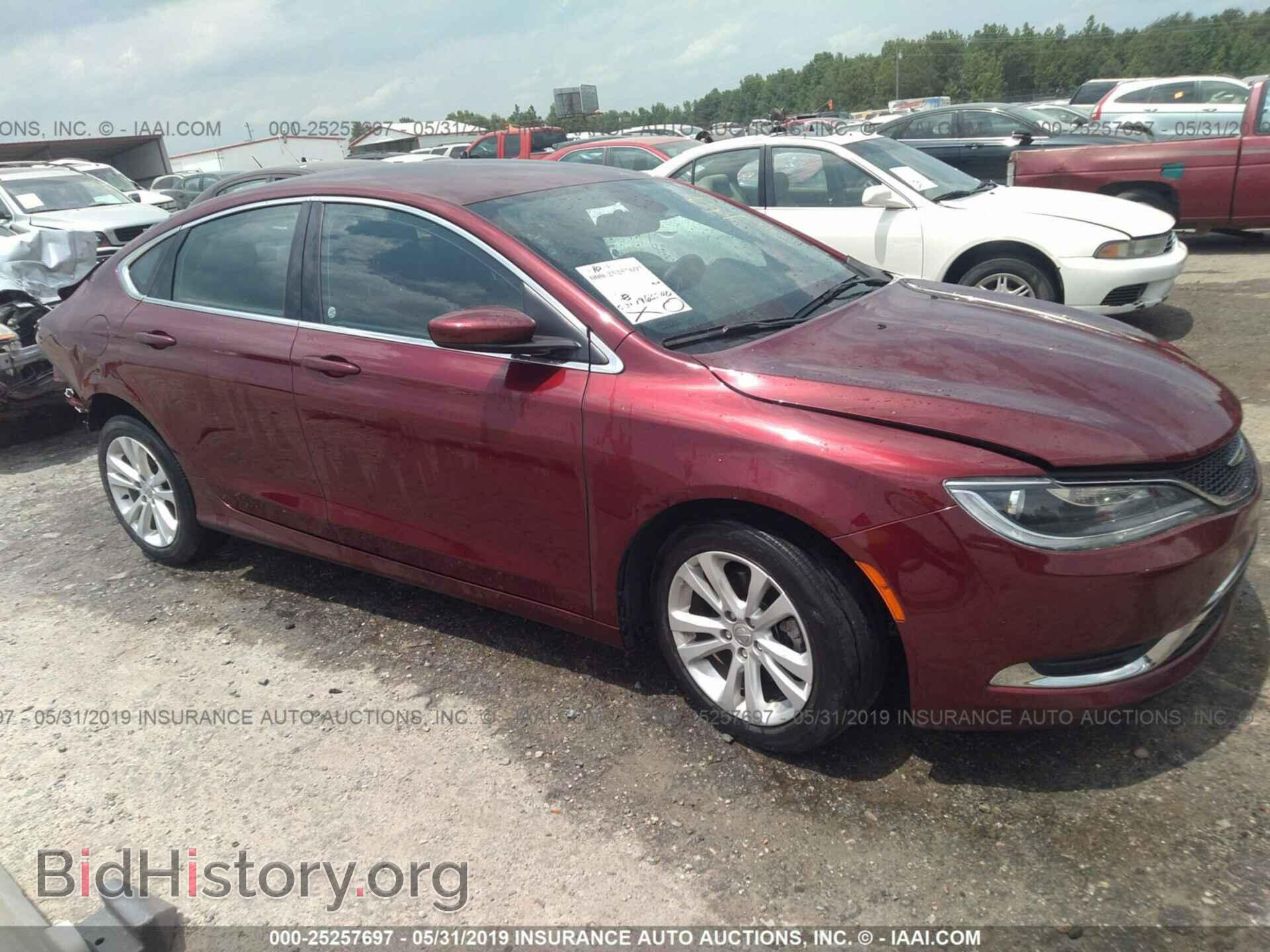 Фотография 1C3CCCAB1GN115973 - CHRYSLER 200 2016