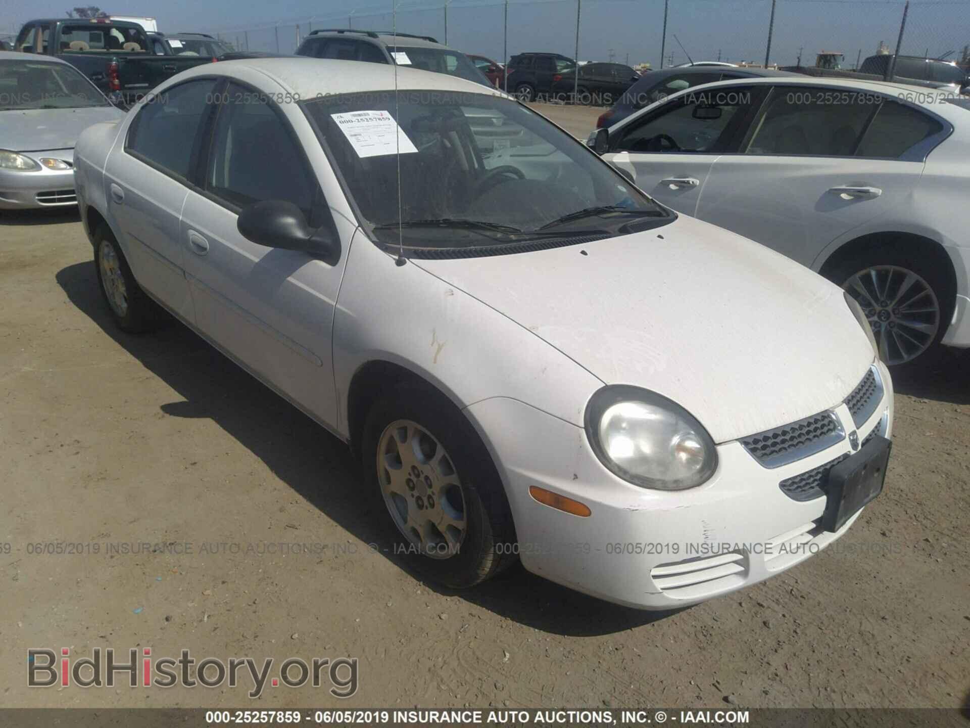 Фотография 1B3ES56C73D139748 - DODGE NEON 2003