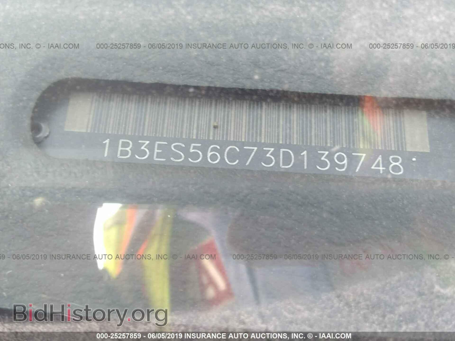 2003 DODGE NEON - VIN: 1B3ES56C73D139748 - Фото 9