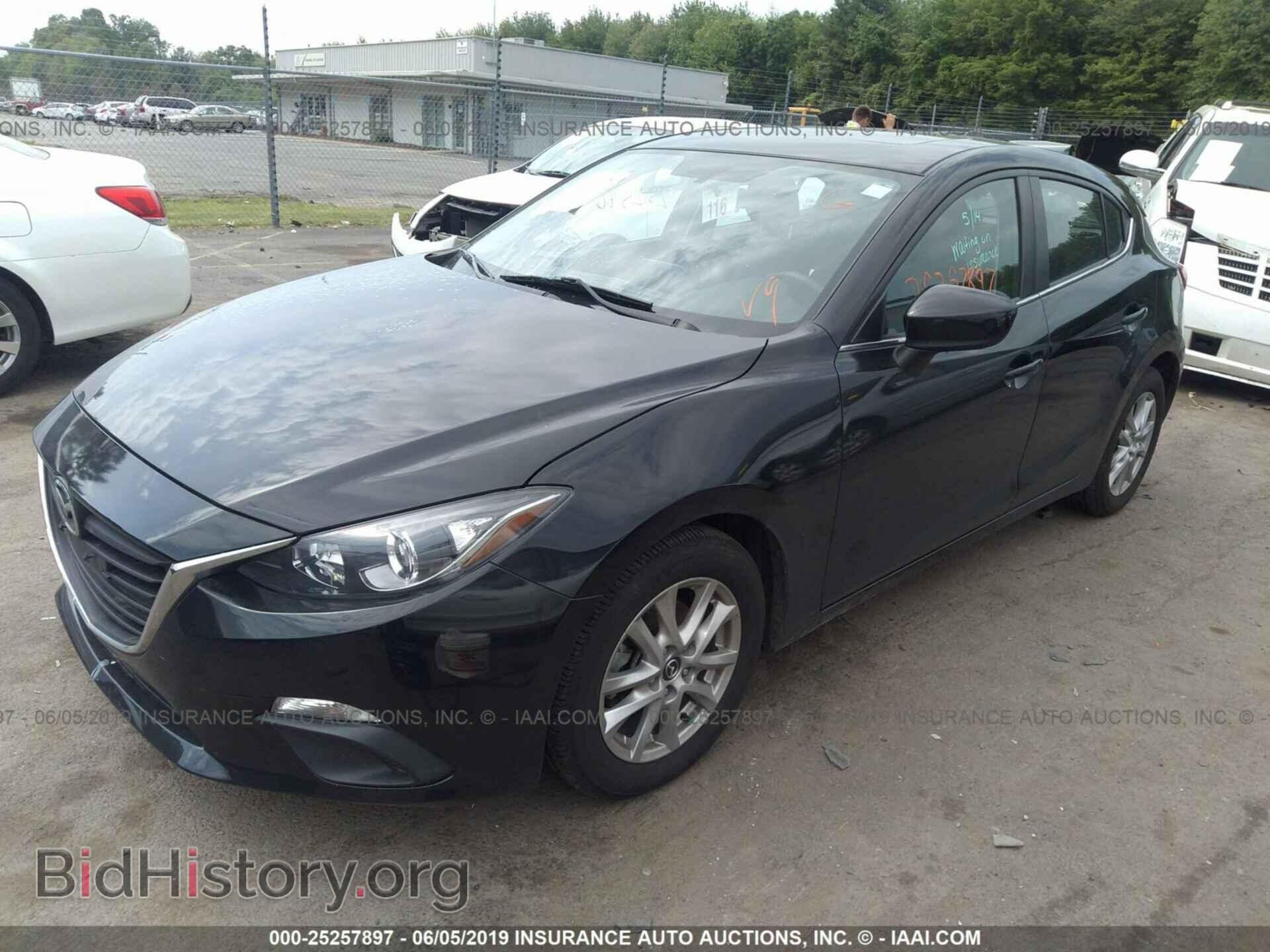 2014 MAZDA 3 - VIN: JM1BM1M76E1184355 - Фото 2