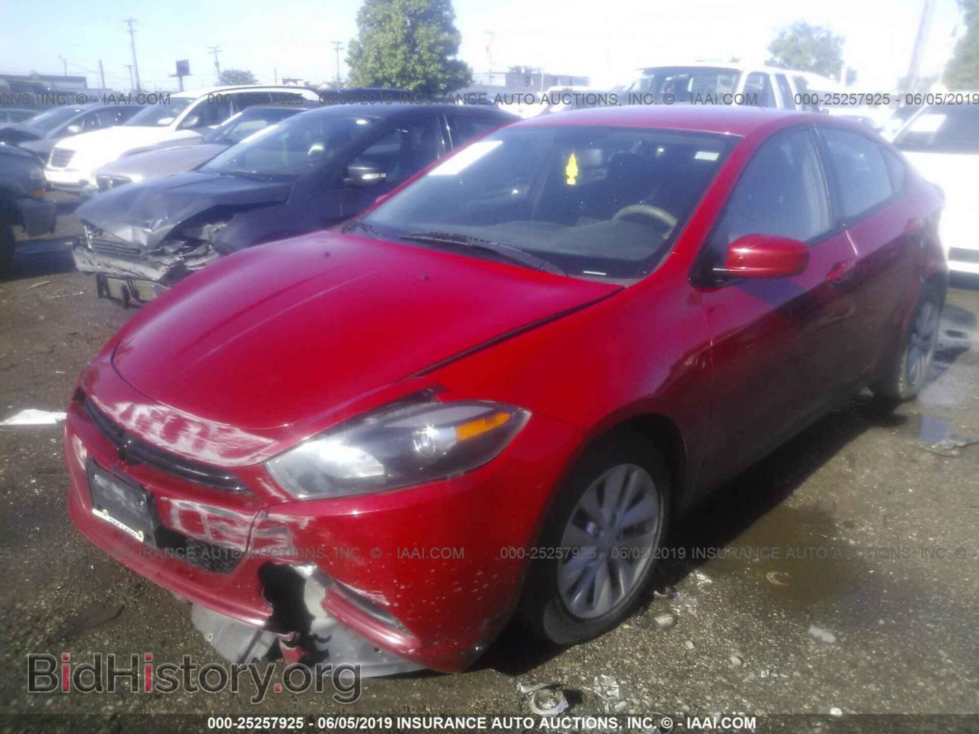 2014 Dodge Dart - VIN: 1C3CDFBB6ED920285 - Фото 2