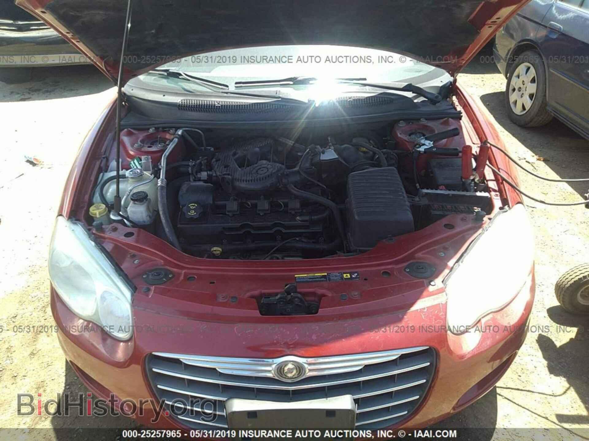 2005 CHRYSLER SEBRING - VIN: 1C3EL65R45N677008 - Фото 10