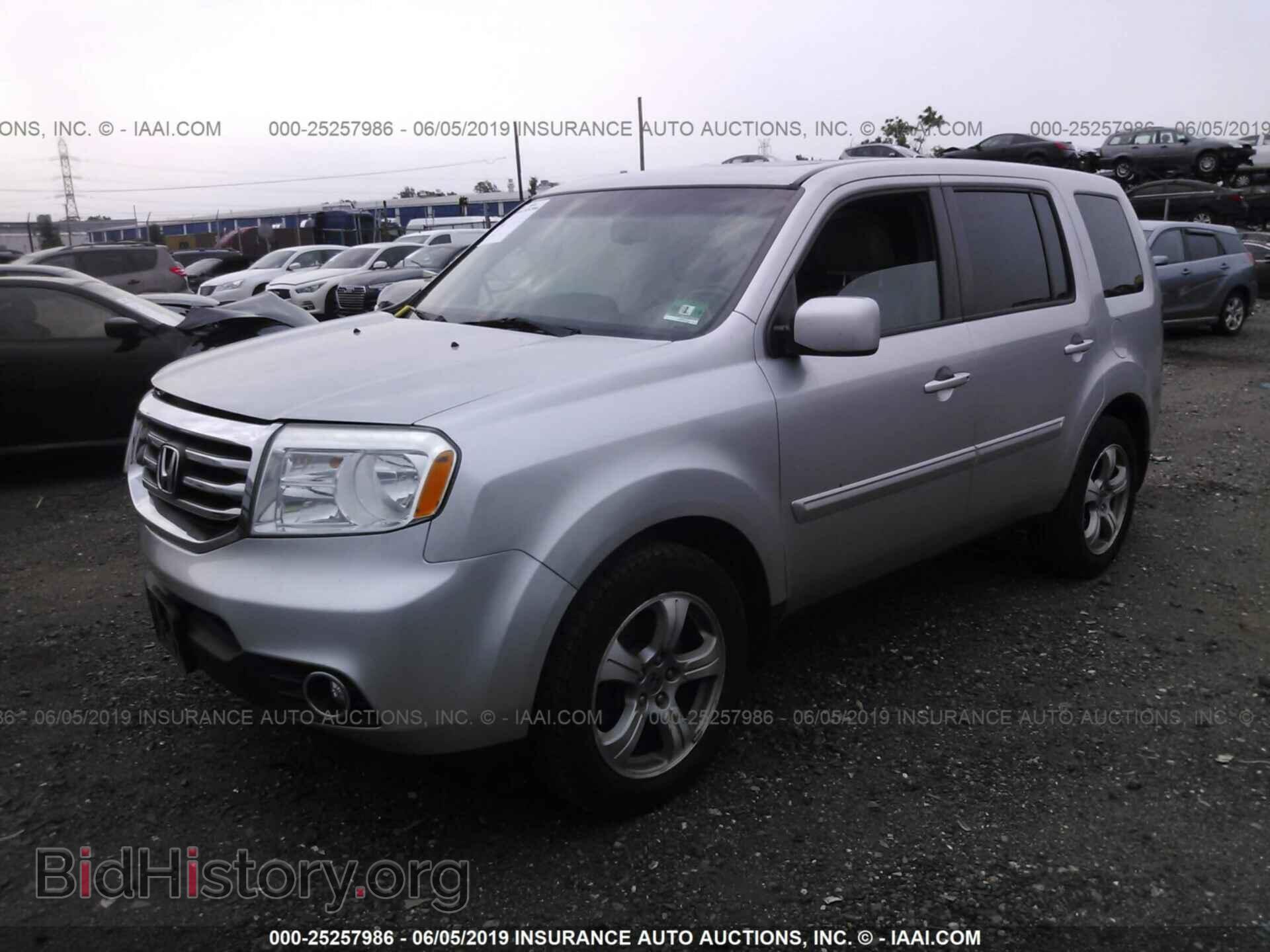 2012 HONDA PILOT - VIN: 5FNYF4H5XCB009979 - Фото 2