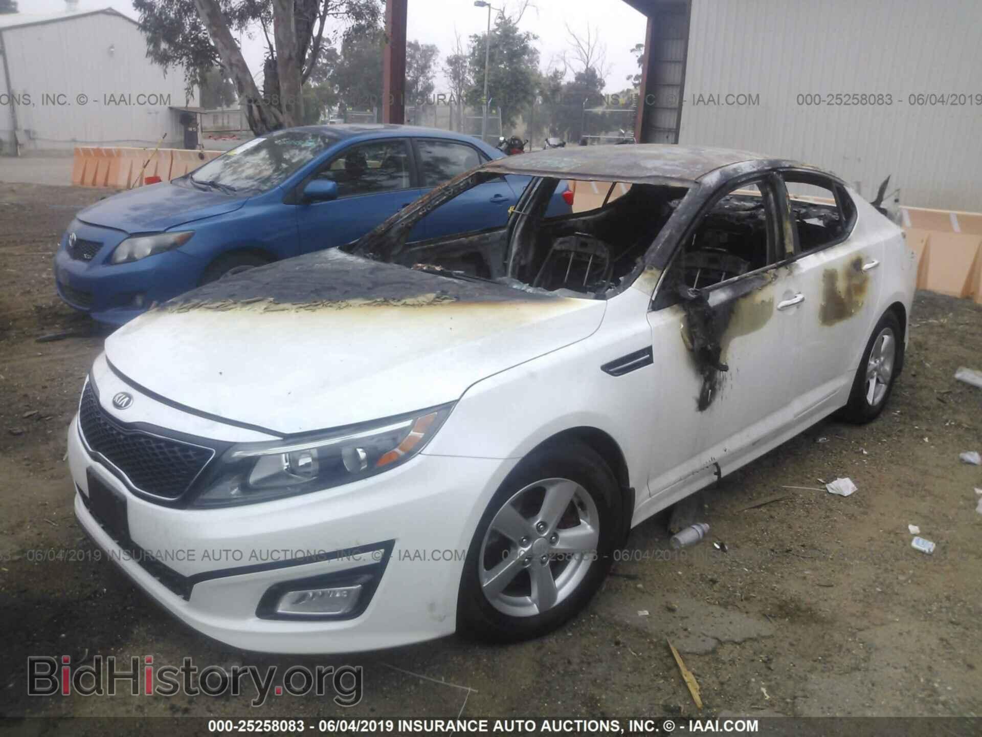 2015 KIA OPTIMA - VIN: KNAGM4A73F5629234 - Фото 2