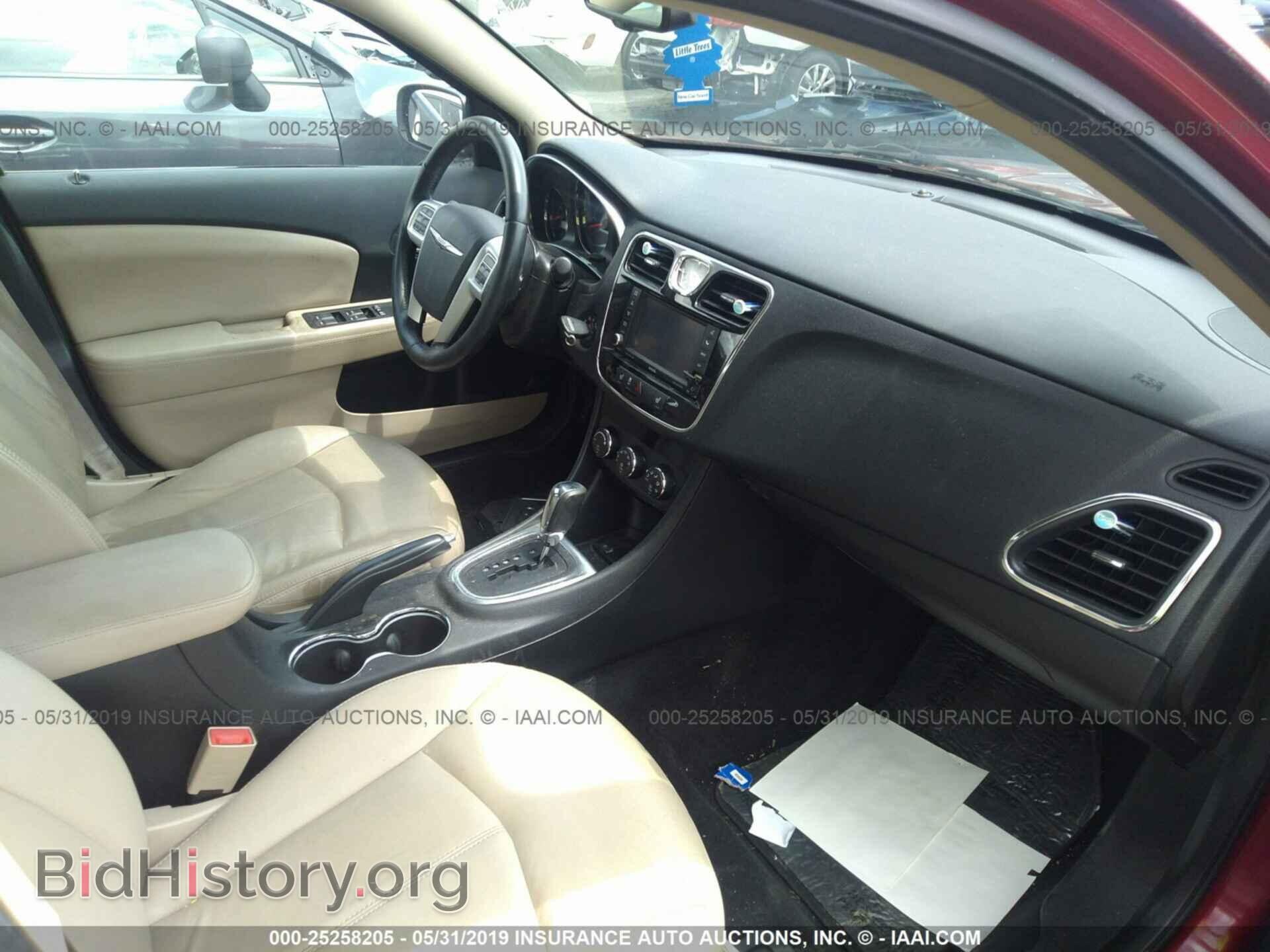 2012 CHRYSLER 200 - VIN: 1C3CCBCB4CN279140 - Фото 5