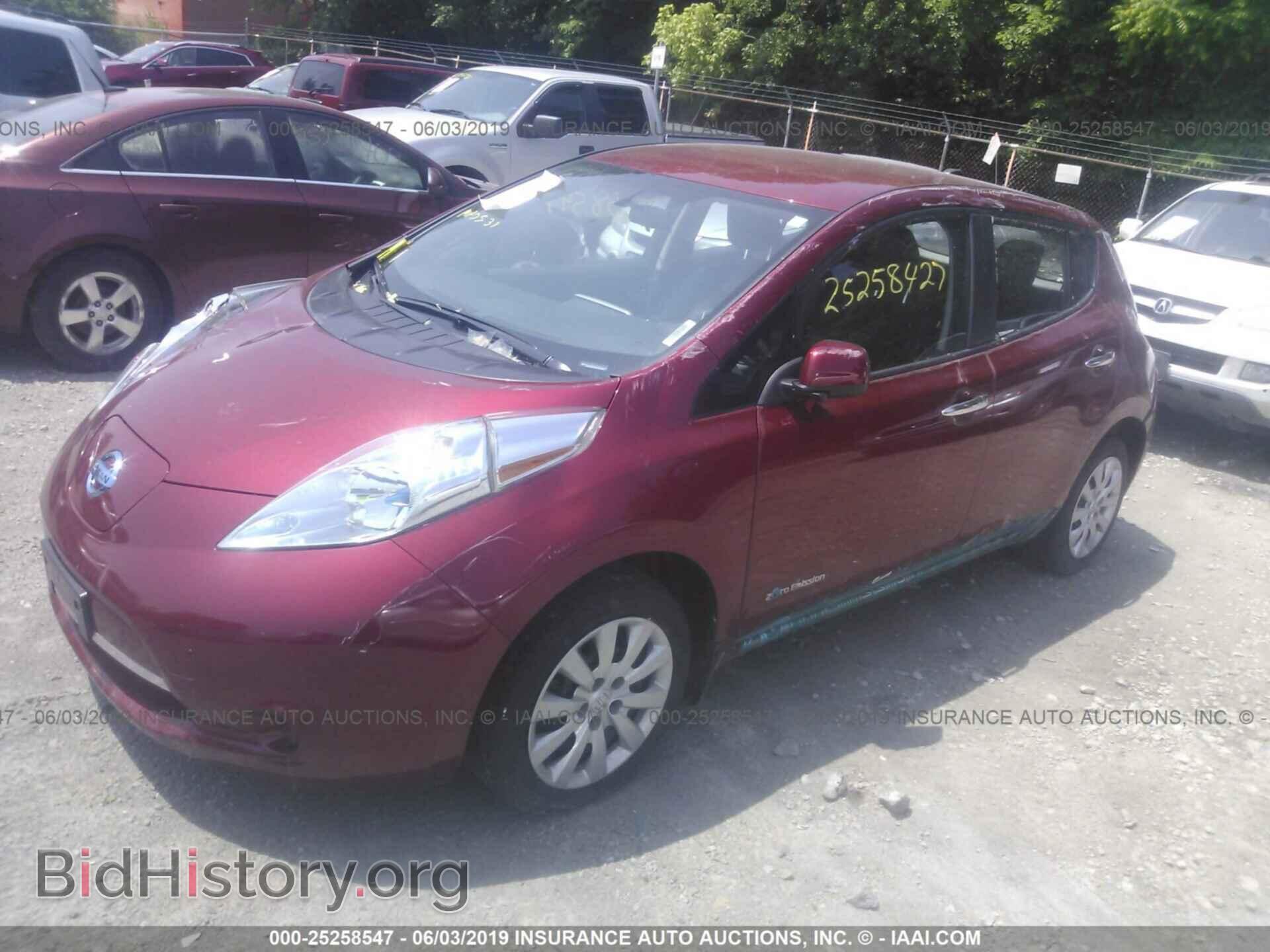 2013 NISSAN LEAF - VIN: 1N4AZ0CPXDC414738 - Фото 2