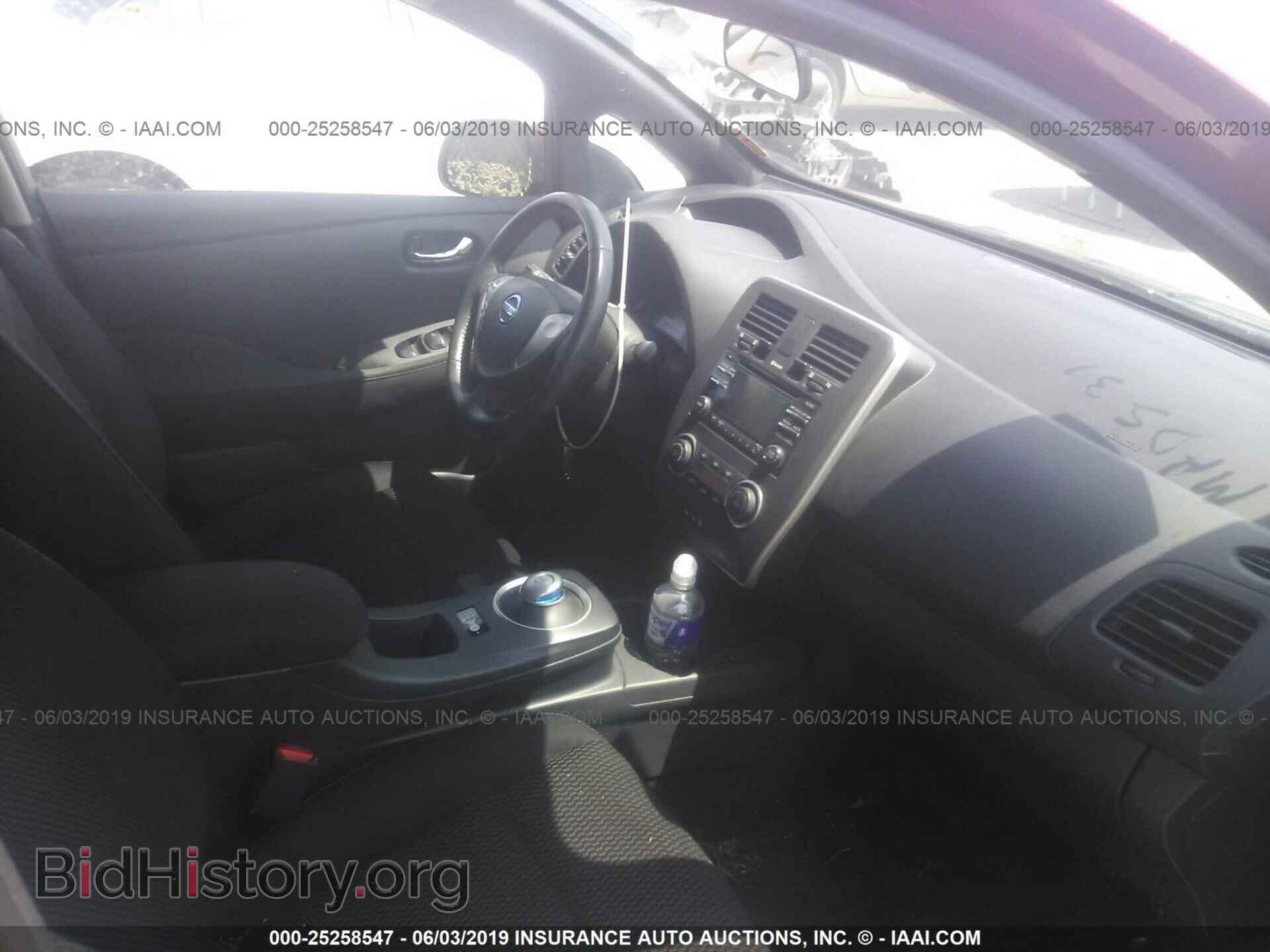 2013 NISSAN LEAF - VIN: 1N4AZ0CPXDC414738 - Фото 5