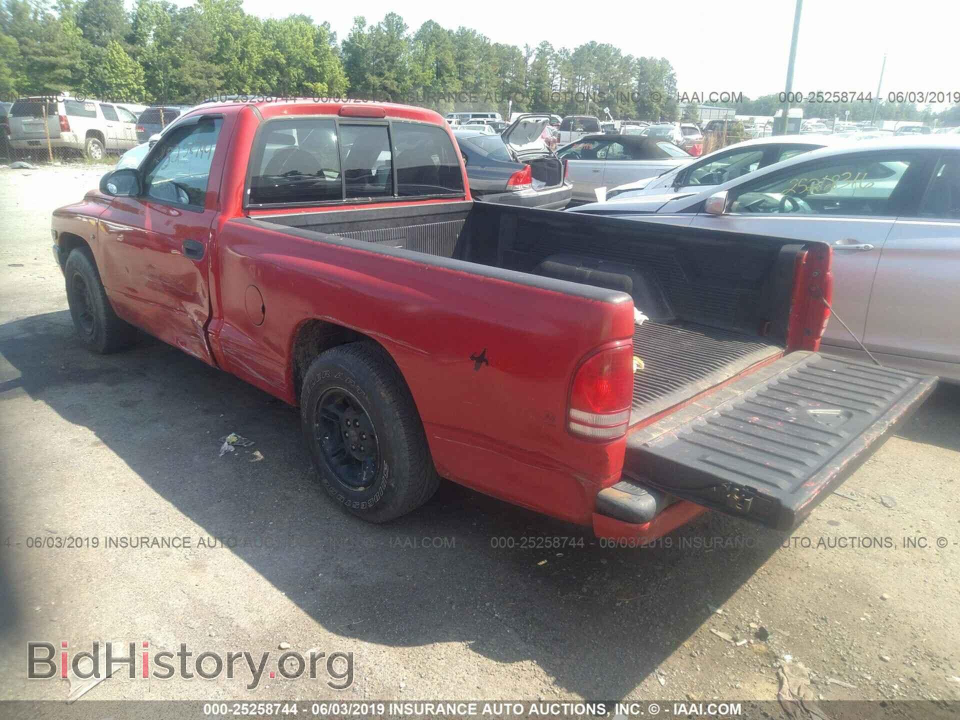 1998 DODGE DAKOTA - VIN: 1B7FL26X4WS501343 - Фото 3