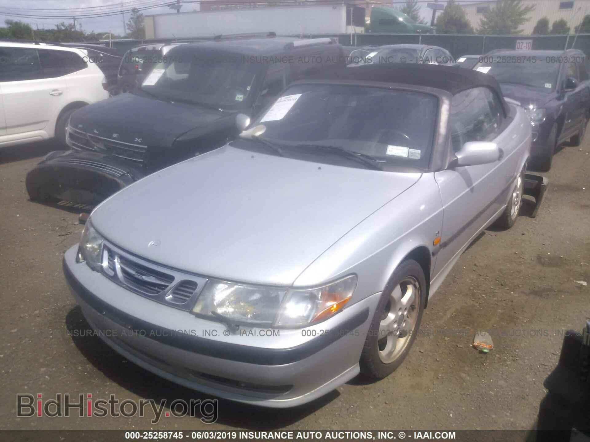 2000 SAAB 9-3 - VIN: YS3DF78K2Y7013004 - Фото 2