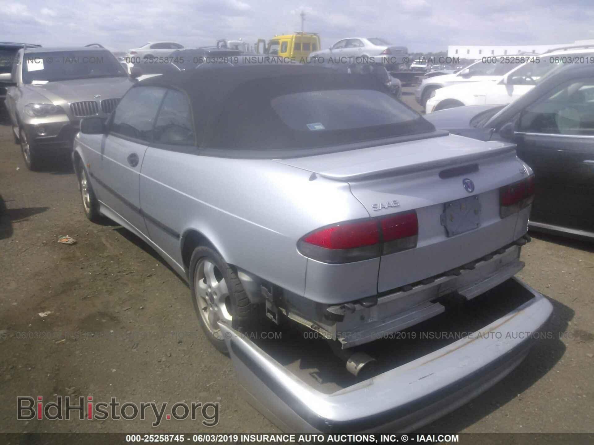 2000 SAAB 9-3 - VIN: YS3DF78K2Y7013004 - Фото 3