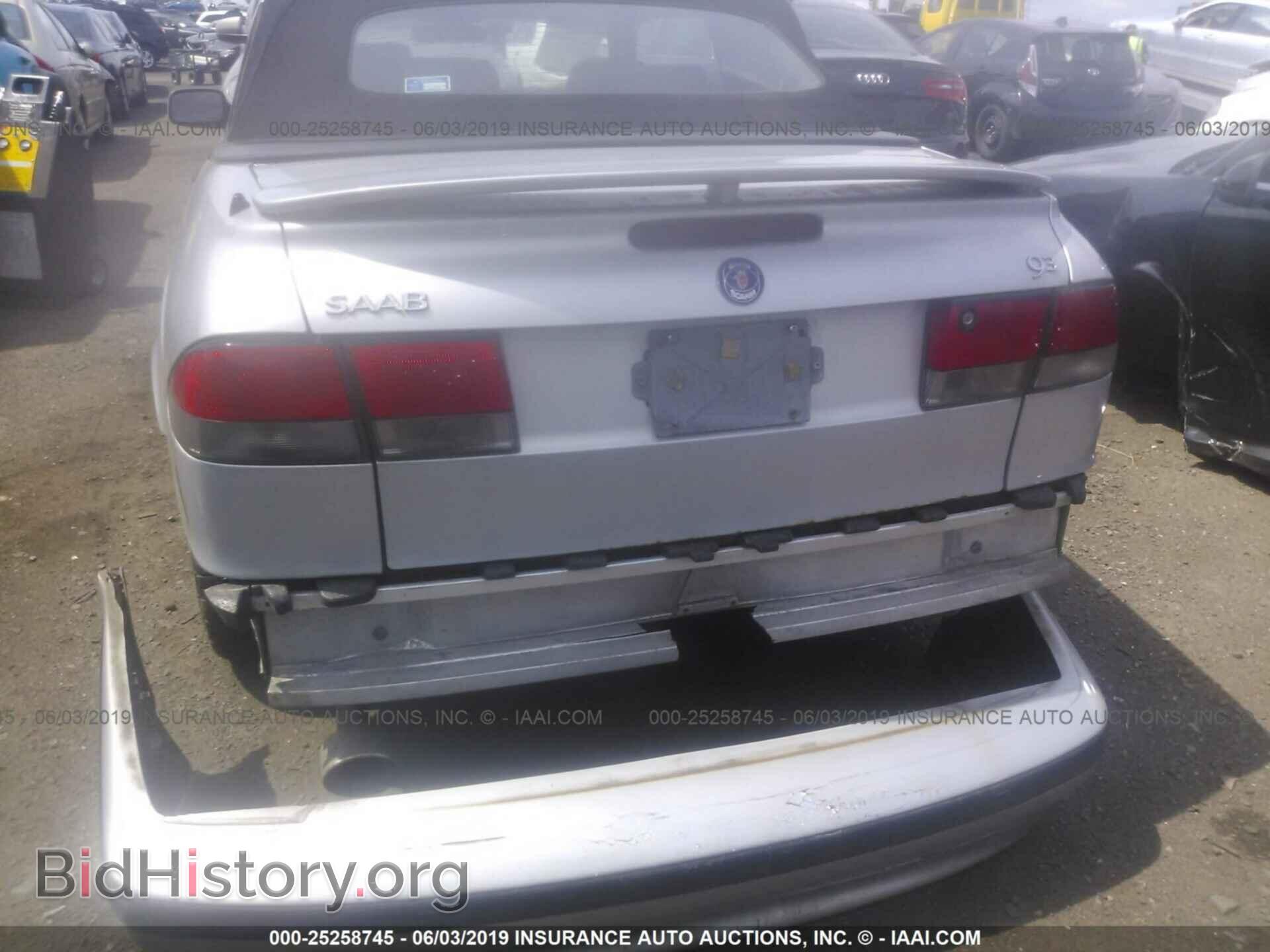 2000 SAAB 9-3 - VIN: YS3DF78K2Y7013004 - Фото 6