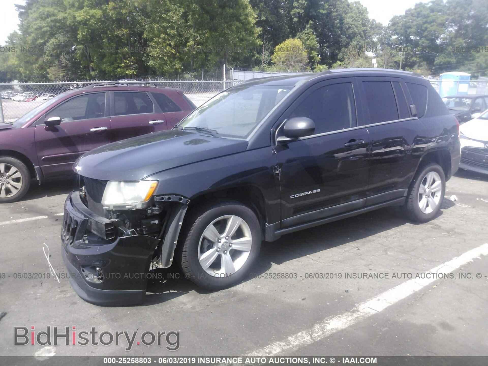 2011 JEEP COMPASS - VIN: 1J4NT1FB7BD162127 - Фото 2