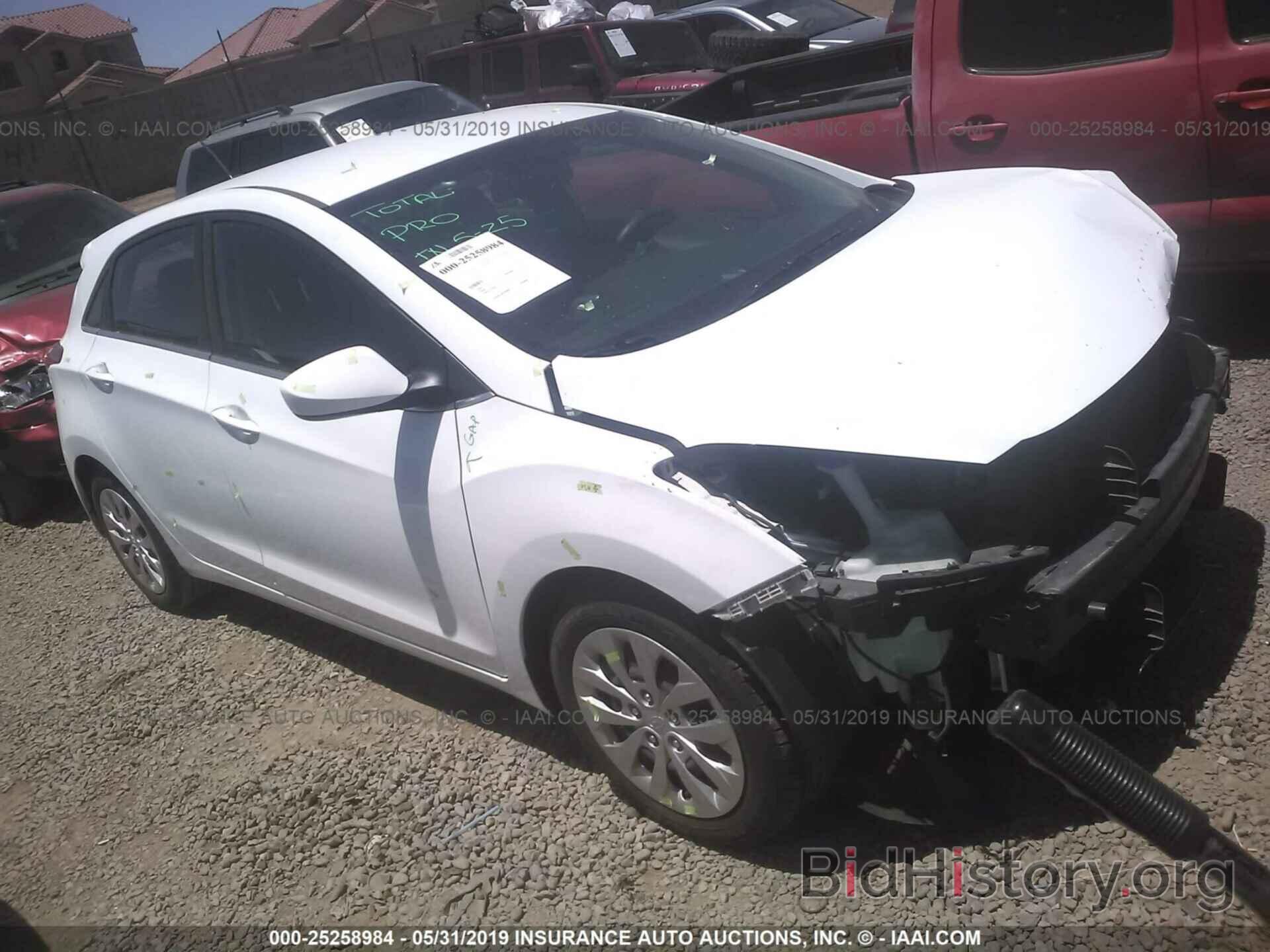 Photo KMHD35LH2HU366873 - HYUNDAI ELANTRA GT 2017