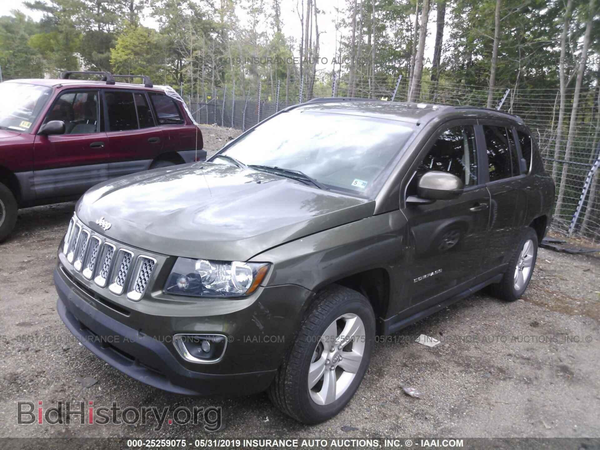 2015 JEEP COMPASS - VIN: 1C4NJDEB9FD190225 - Фото 2