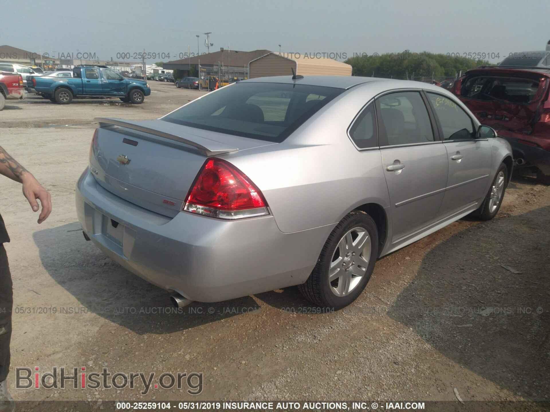 2013 CHEVROLET IMPALA - VIN: 2G1WB5E39D1183664 - Фото 4