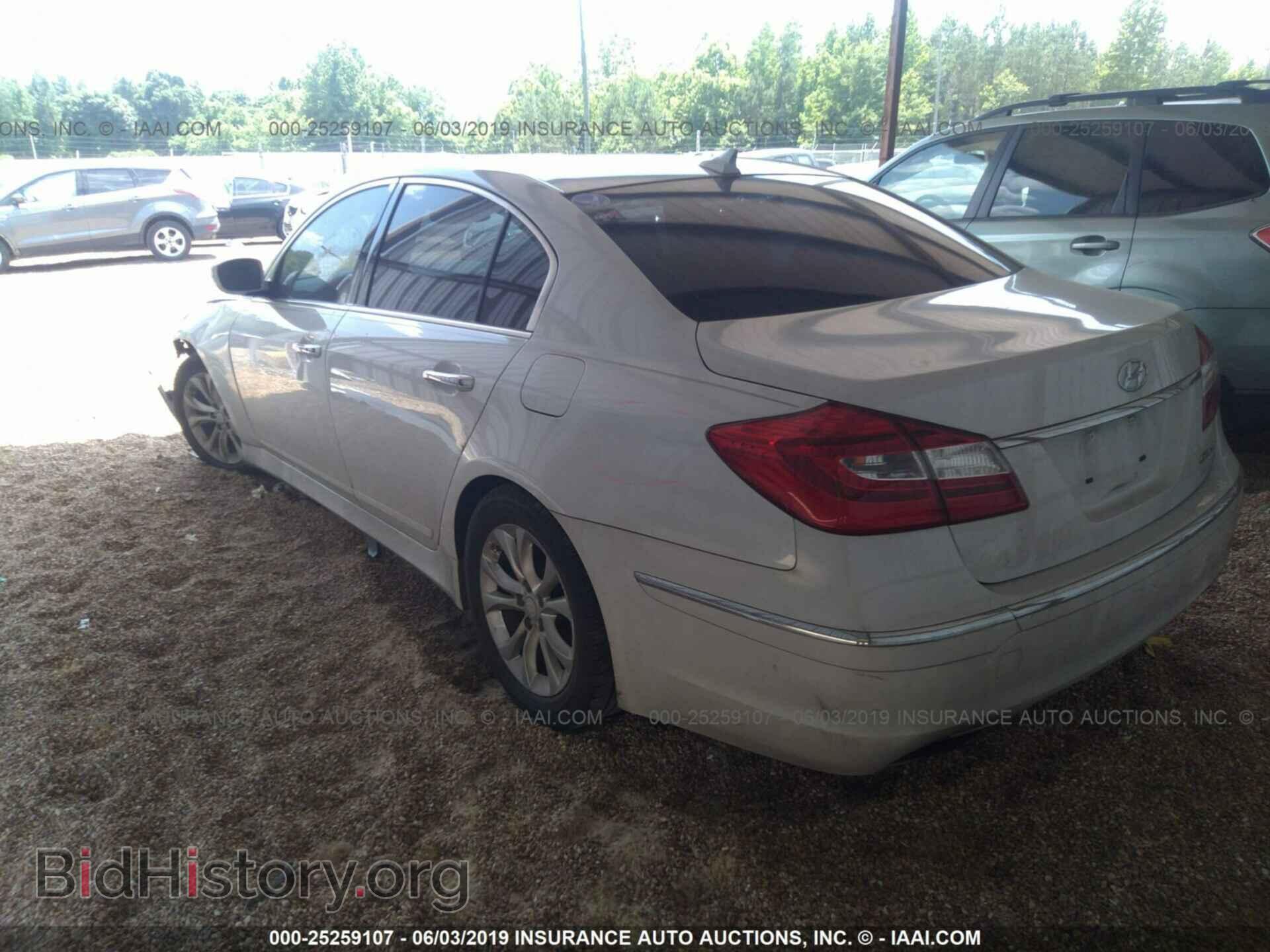 2012 HYUNDAI GENESIS - VIN: KMHGC4DD8CU193694 - Фото 3